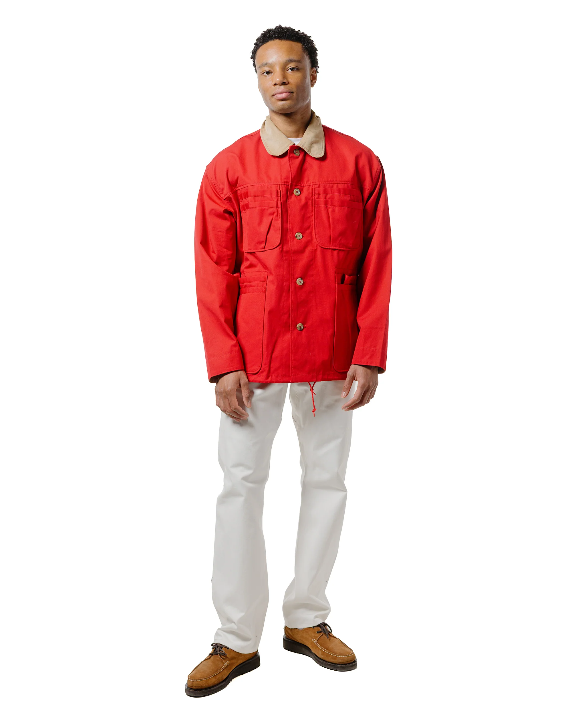 Sassafras Weeds Digger Pants Selvedge Duck Off White - Image 4