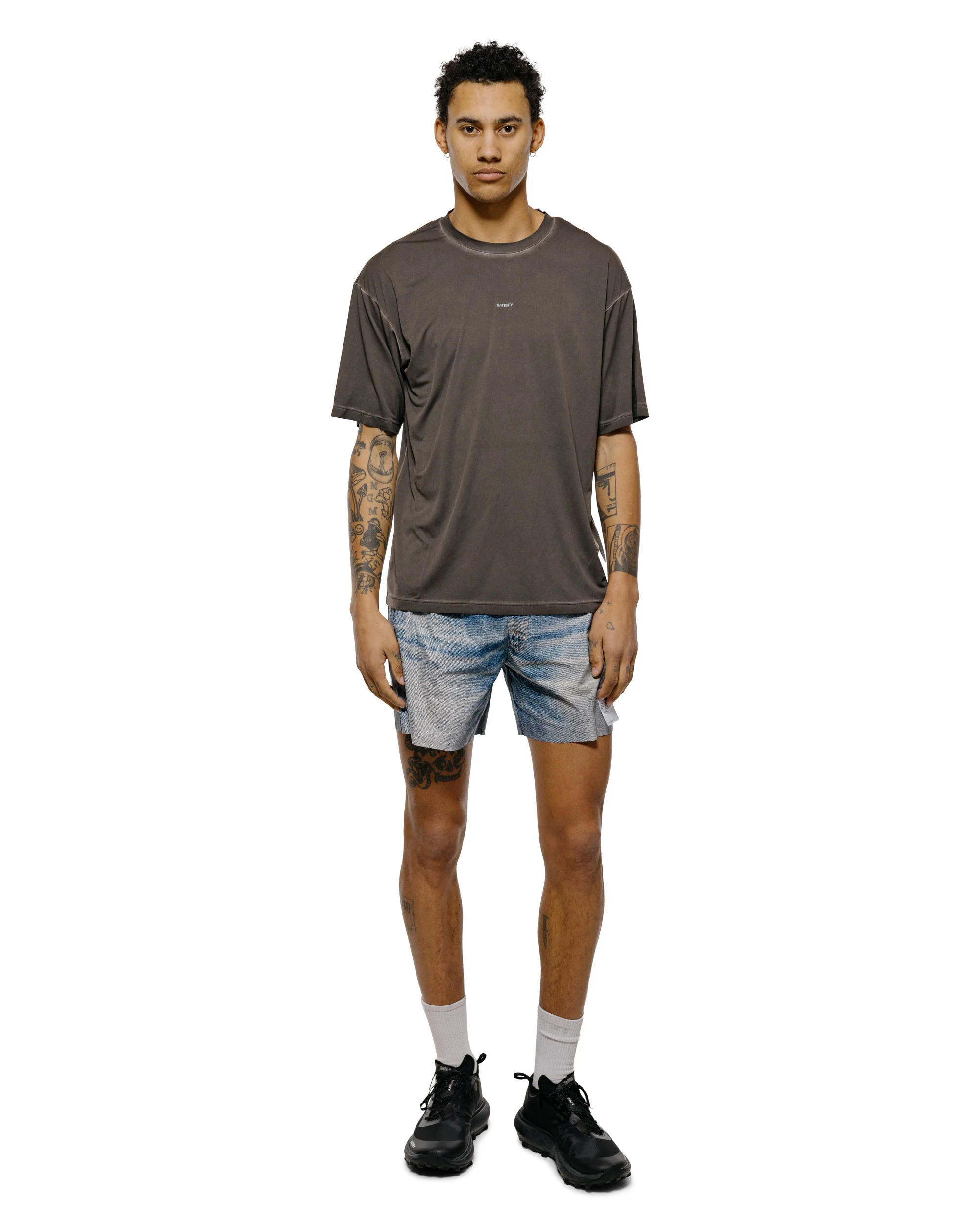 SATISFY AuraLite T-Shirt Pigment Falcon - Image 4
