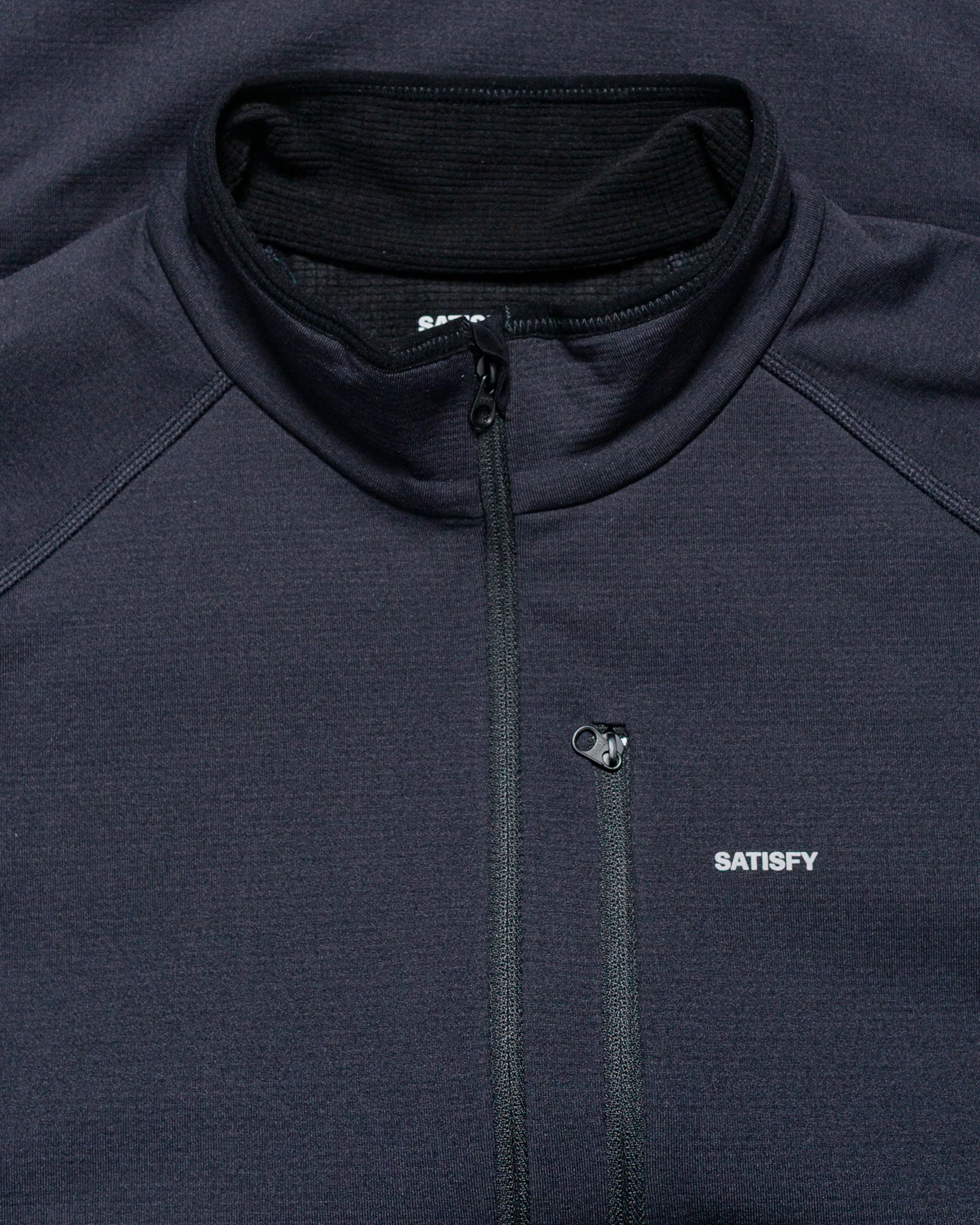 SATISFY FuzzFleece Half-Zip Black - Image 5