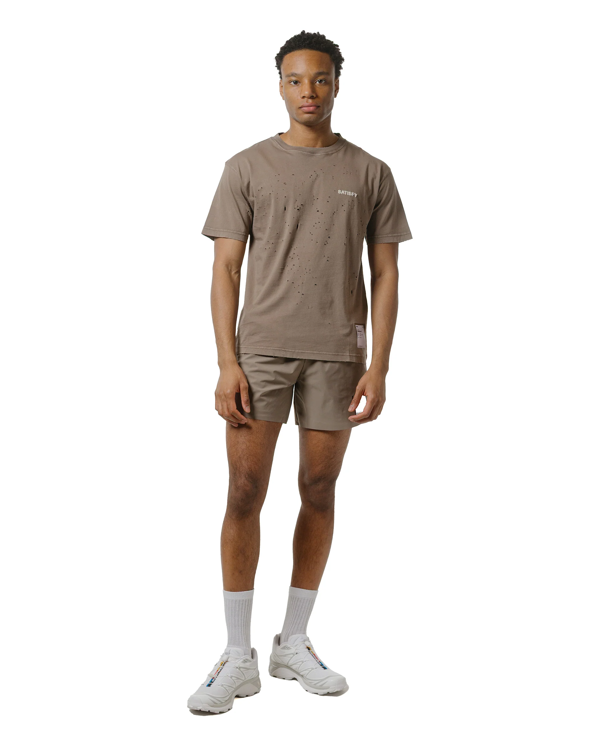 SATISFY MothTech T-Shirt Aged Falcon - Image 4