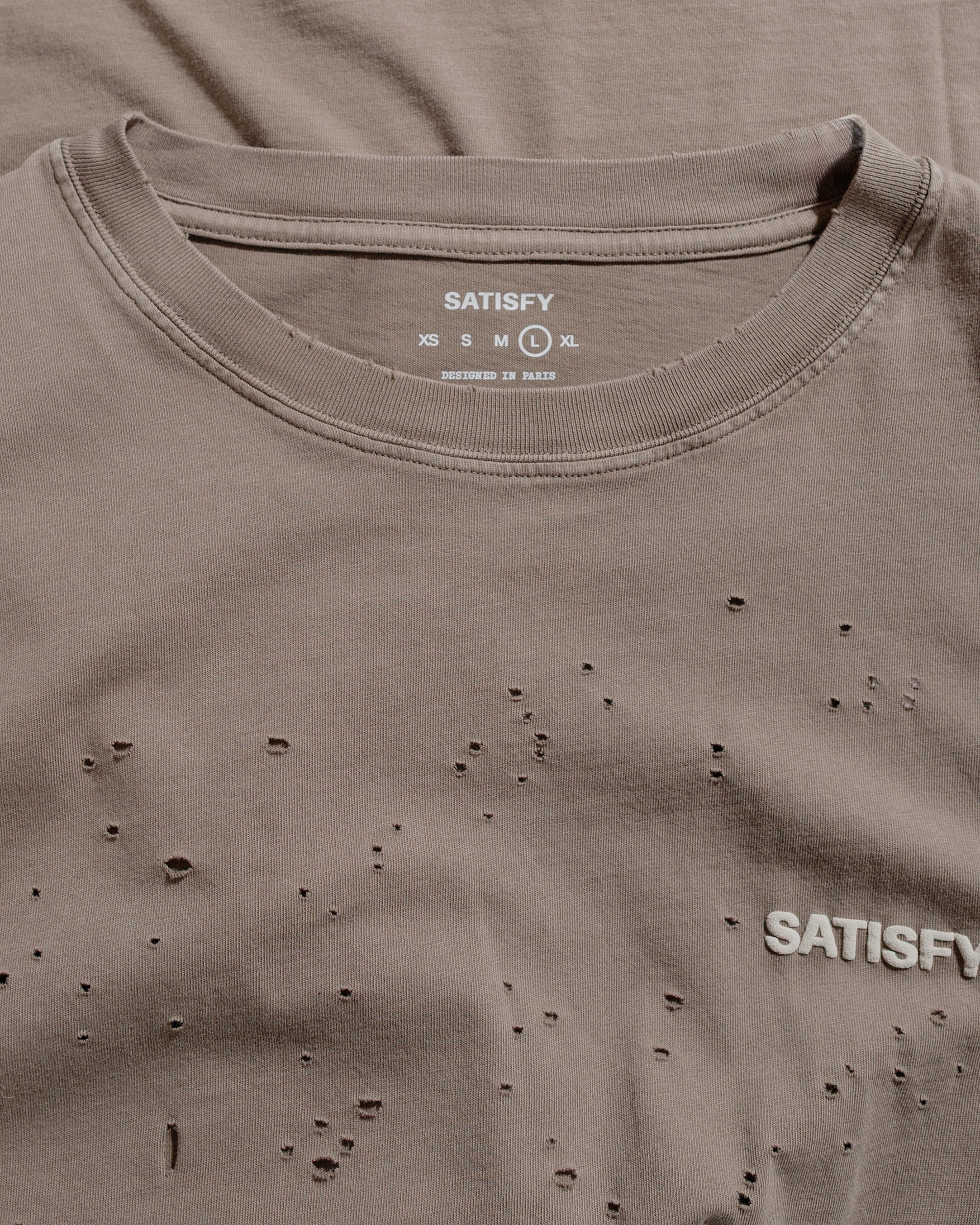 SATISFY MothTech T-Shirt Aged Falcon - Image 5