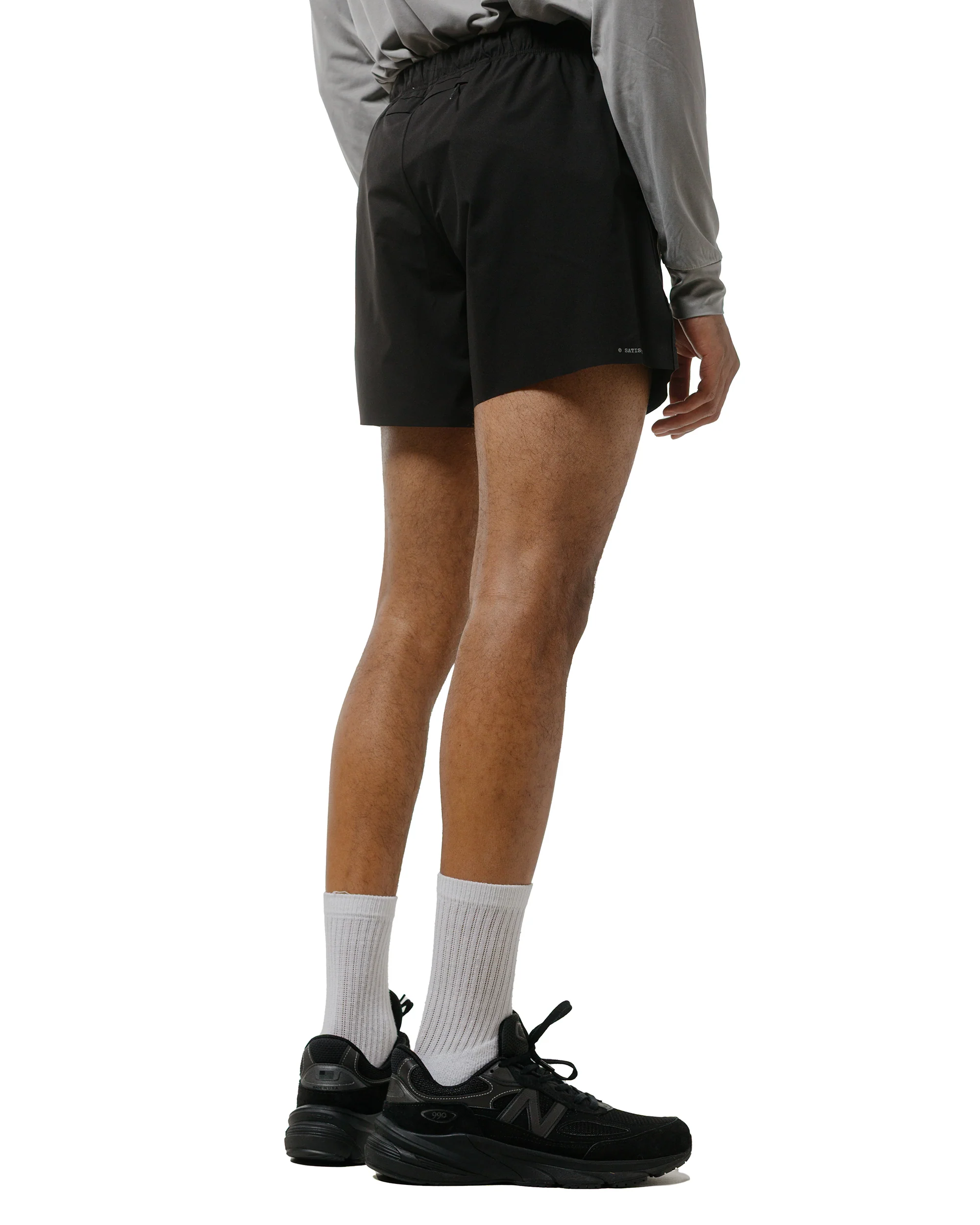 SATISFY PeaceShell 5" Unlined Shorts Black - Image 3