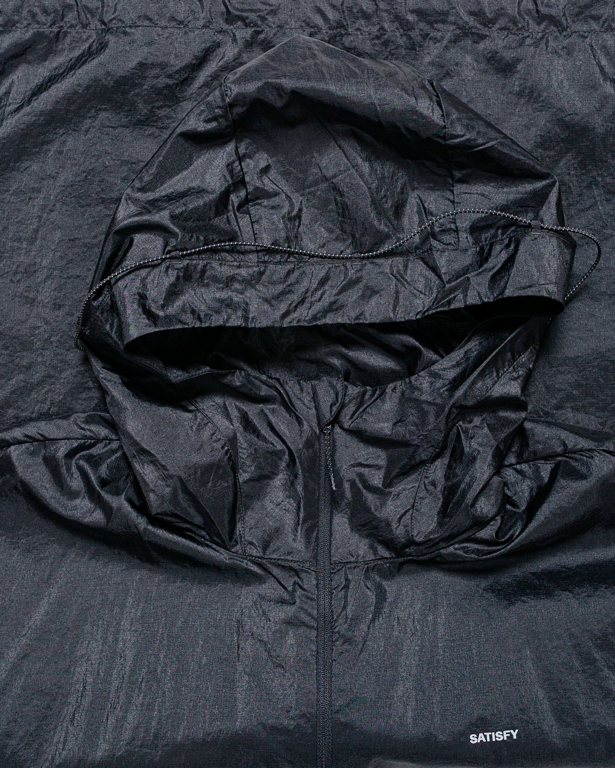 SATISFY Pertex Diamond Fuse Windbreaker Black - Image 5