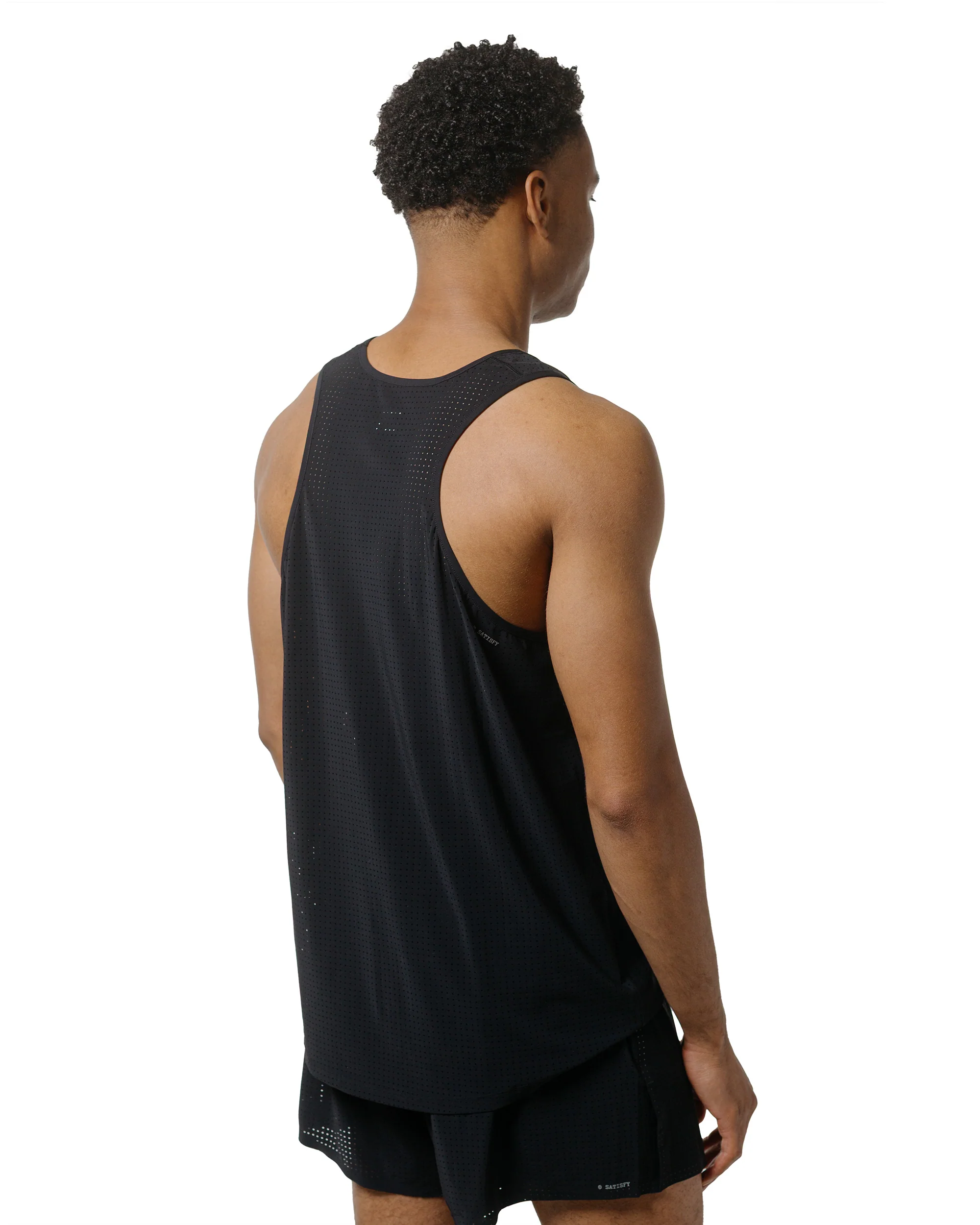 SATISFY Space-O Singlet Black - Image 3
