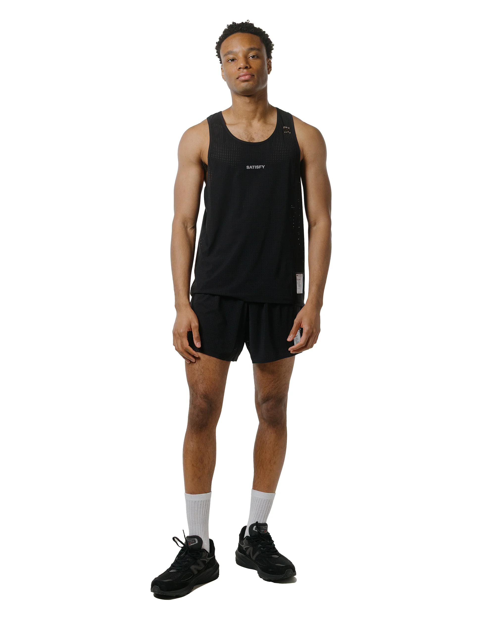 SATISFY Space-O Singlet Black - Image 4