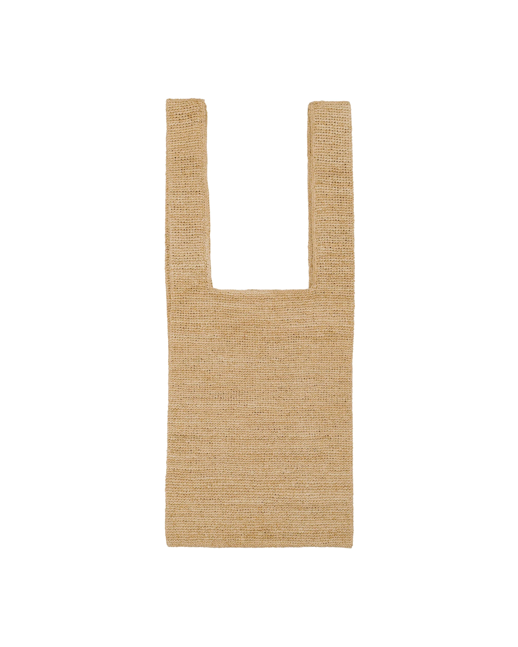 Seya. Medium Raffia Bag Natural