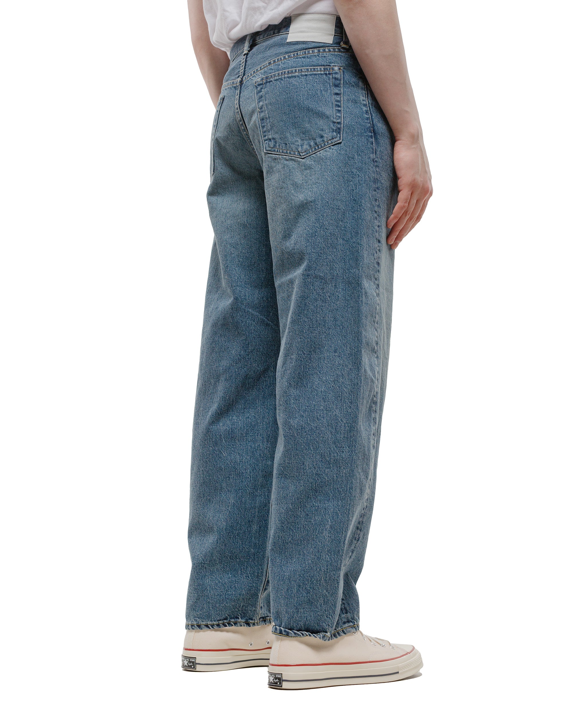 ssstein Twist Seam Vintage Denim Jeans Indigo - Image 3