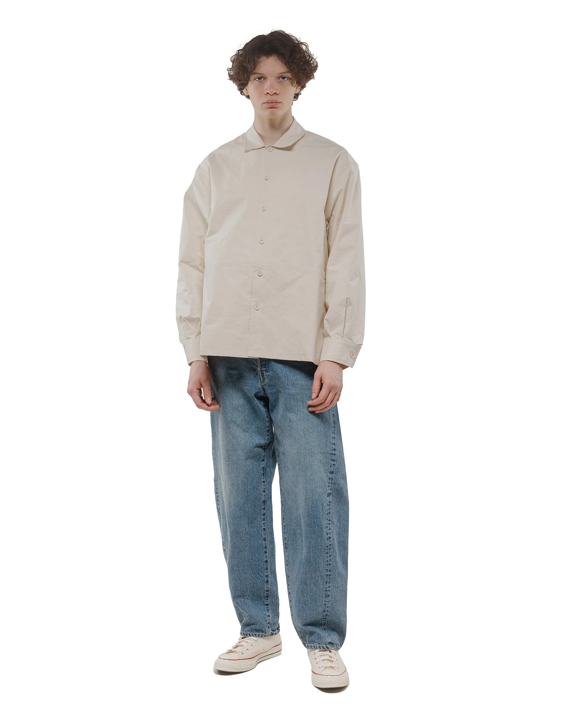 ssstein Twist Seam Vintage Denim Jeans Indigo - Image 5