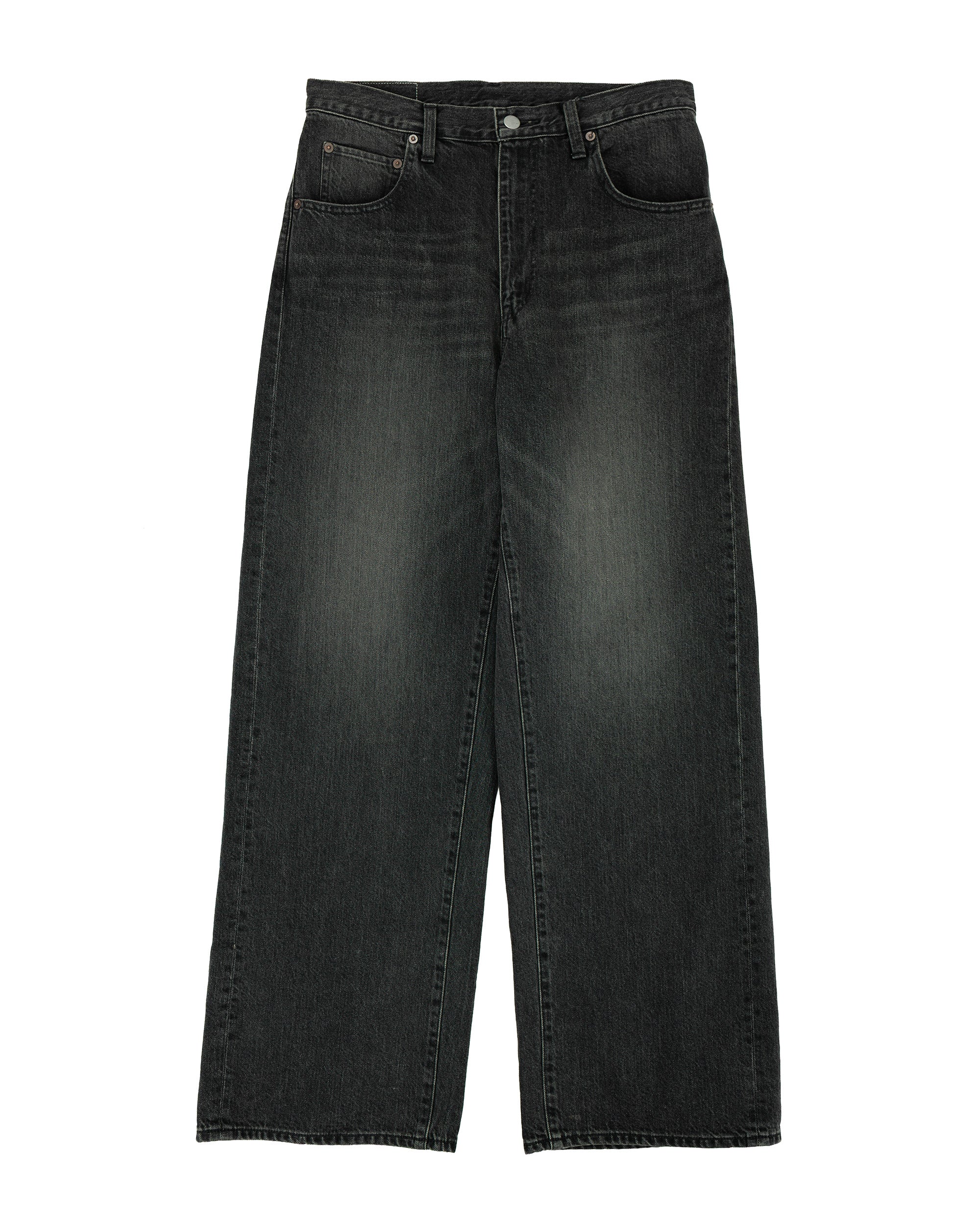ssstein Wide Denim Jeans Black