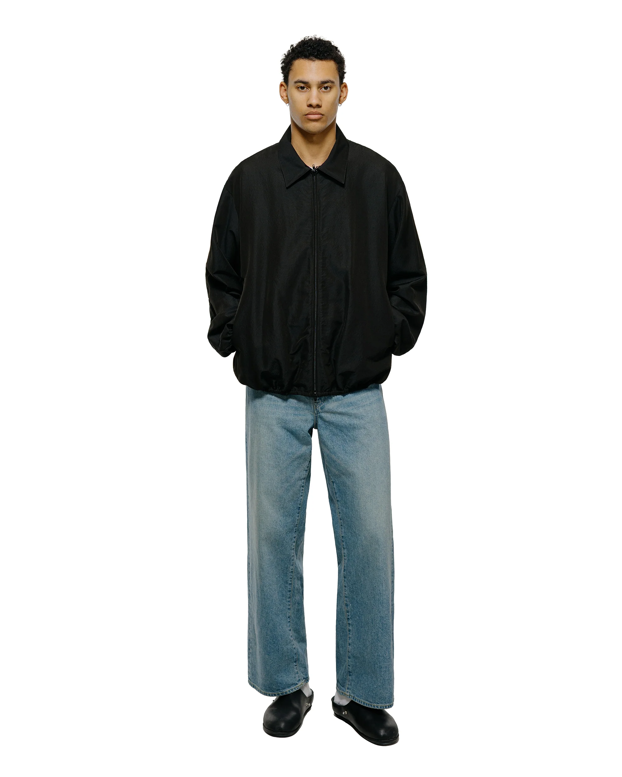 ssstein Wide Denim Jeans Indigo - Image 4