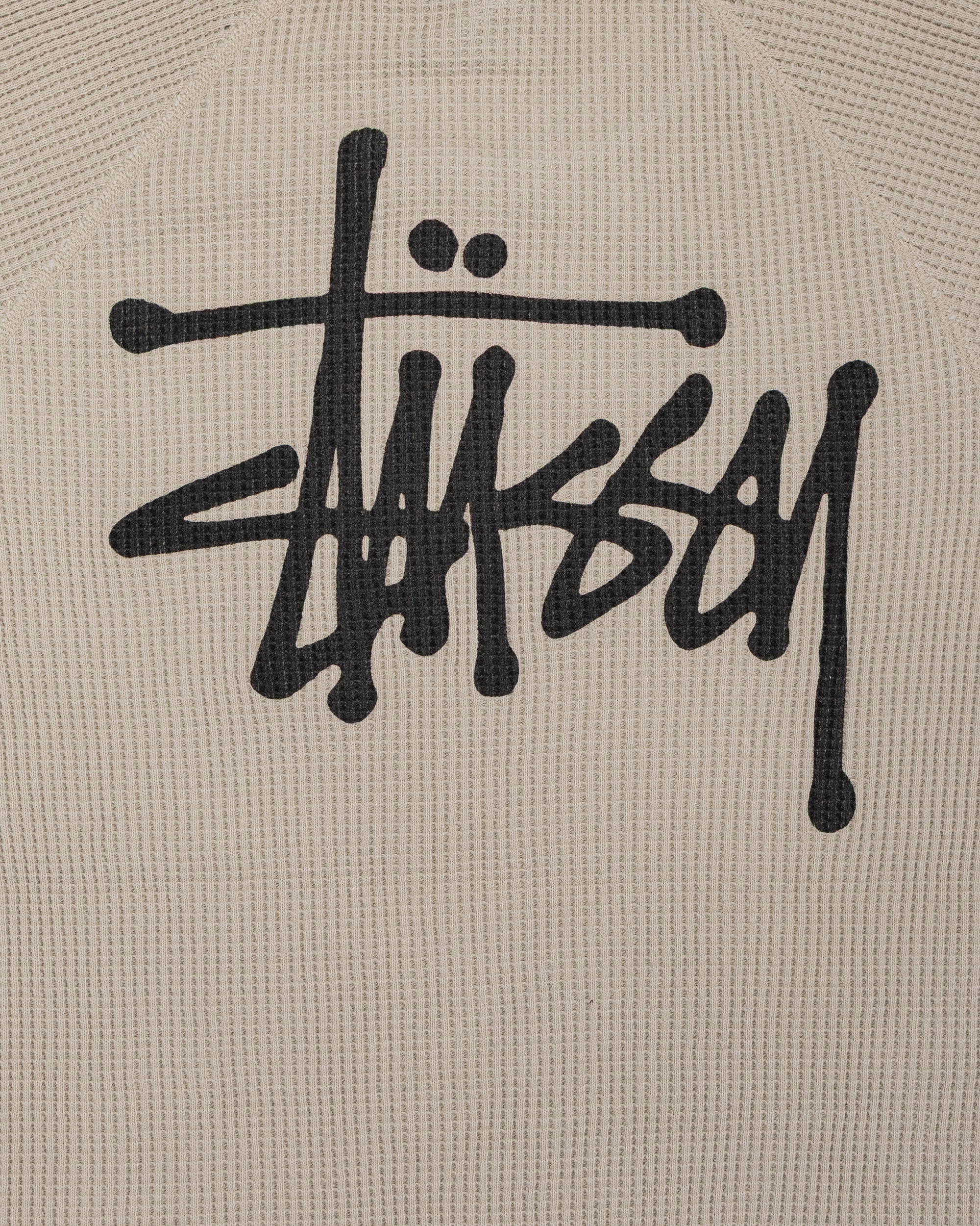 Stüssy Basic Stock Raglan Thermal Bone - Image 5