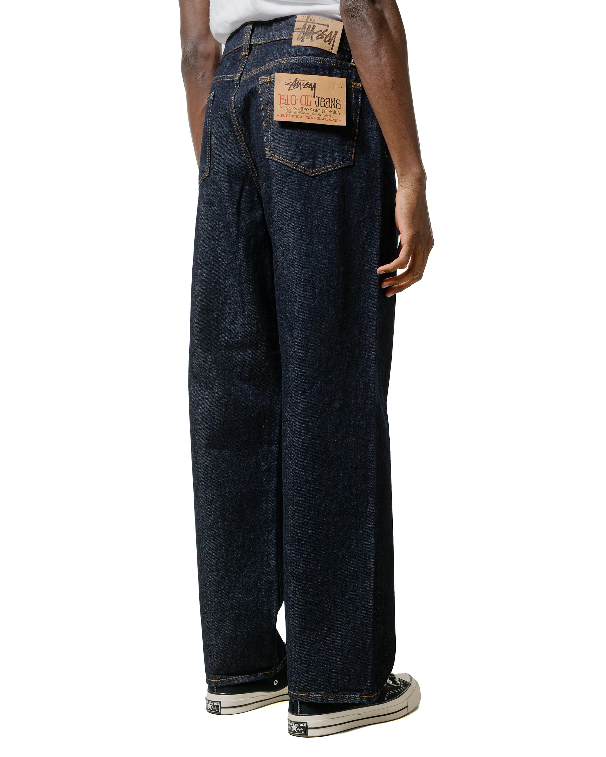Stüssy Big Ol' Jean Denim Rinsed Indigo - Image 3