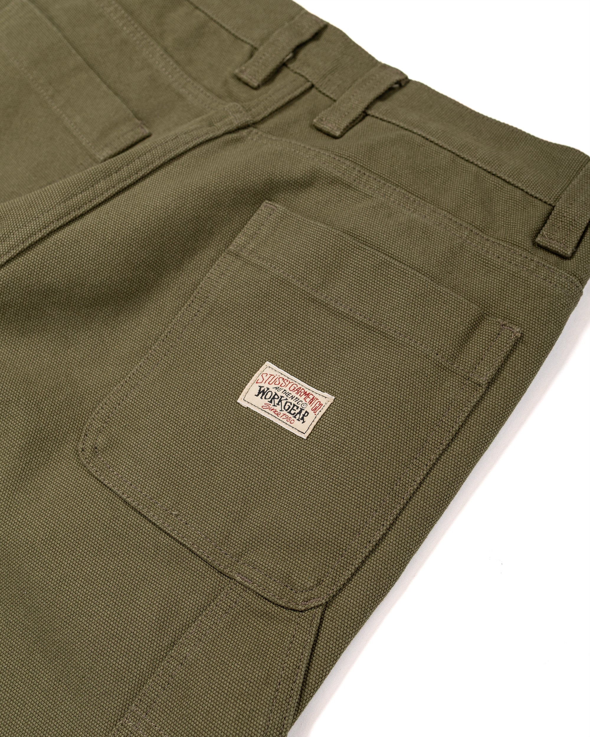 Stüssy Carpenter Pant Olive - Image 3