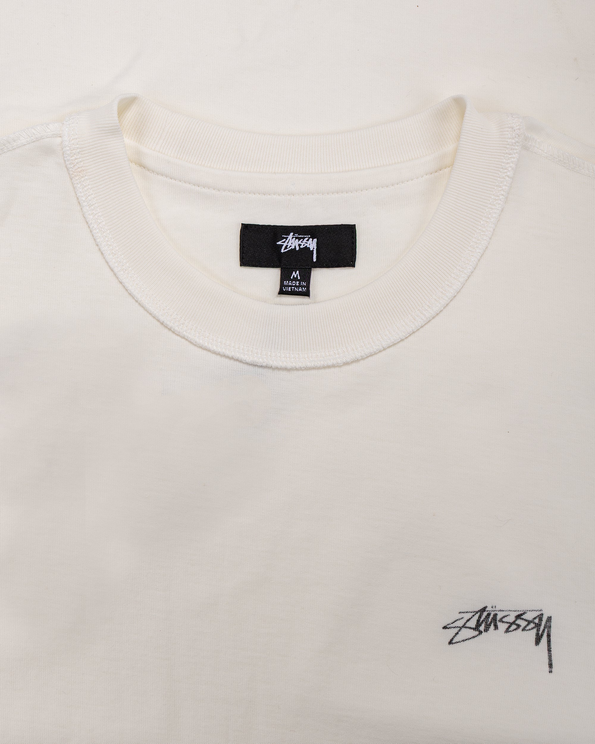 Stüssy Lazy Tee White - Image 2