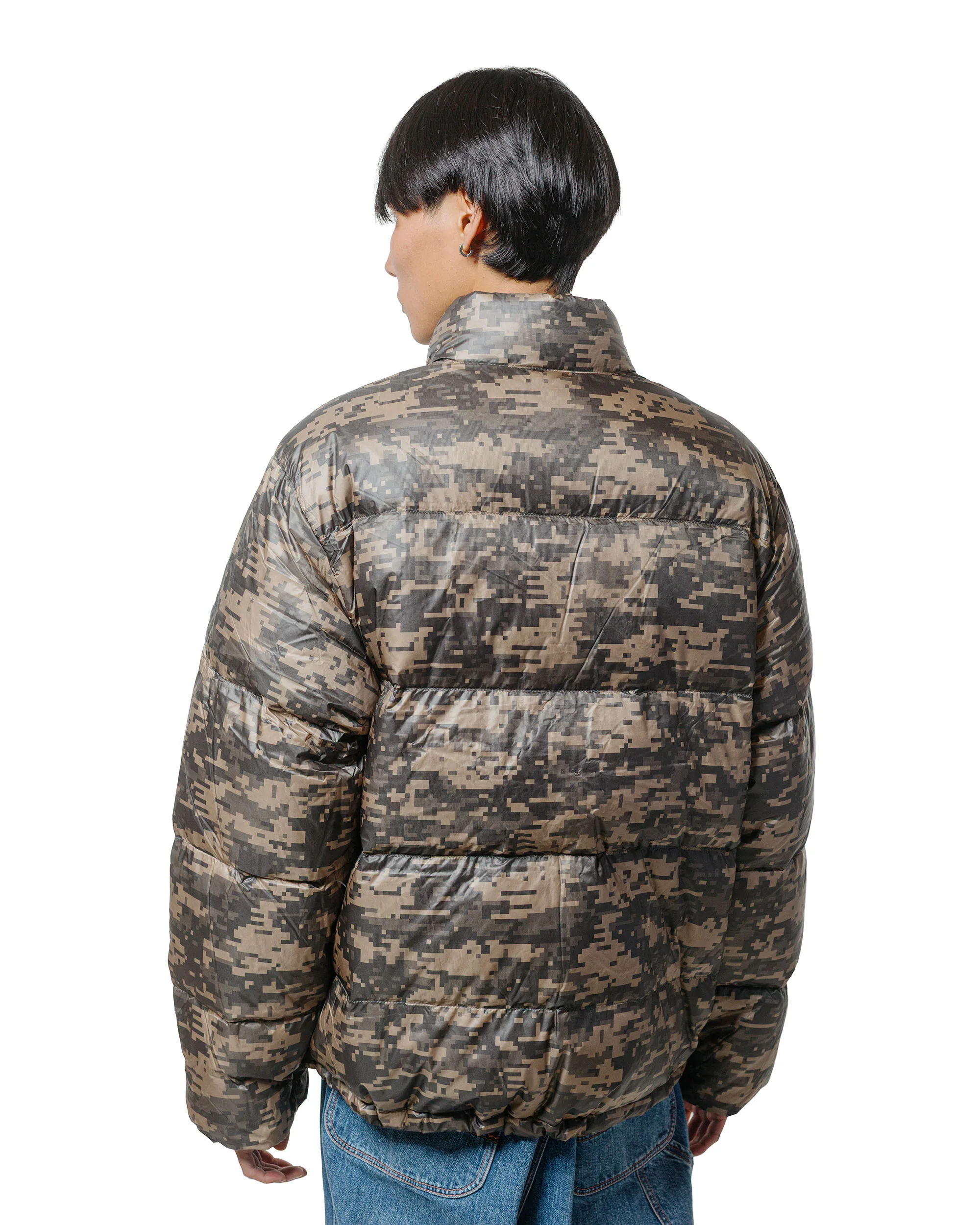 Stüssy Micro Ripstop Down Jacket Jet Digi Camo - Image 3