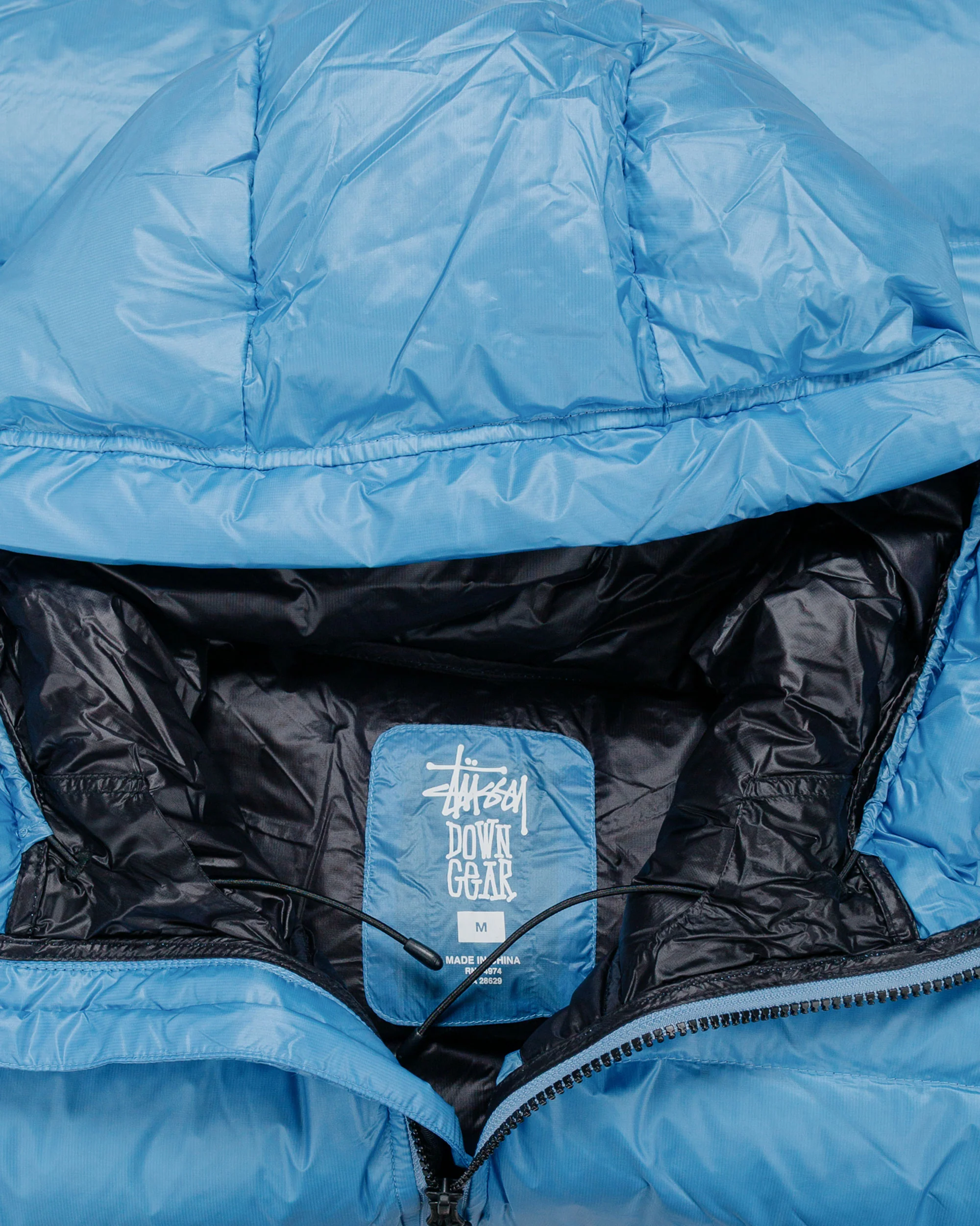Stüssy Micro Ripstop Down Parka Sky Blue - Image 5