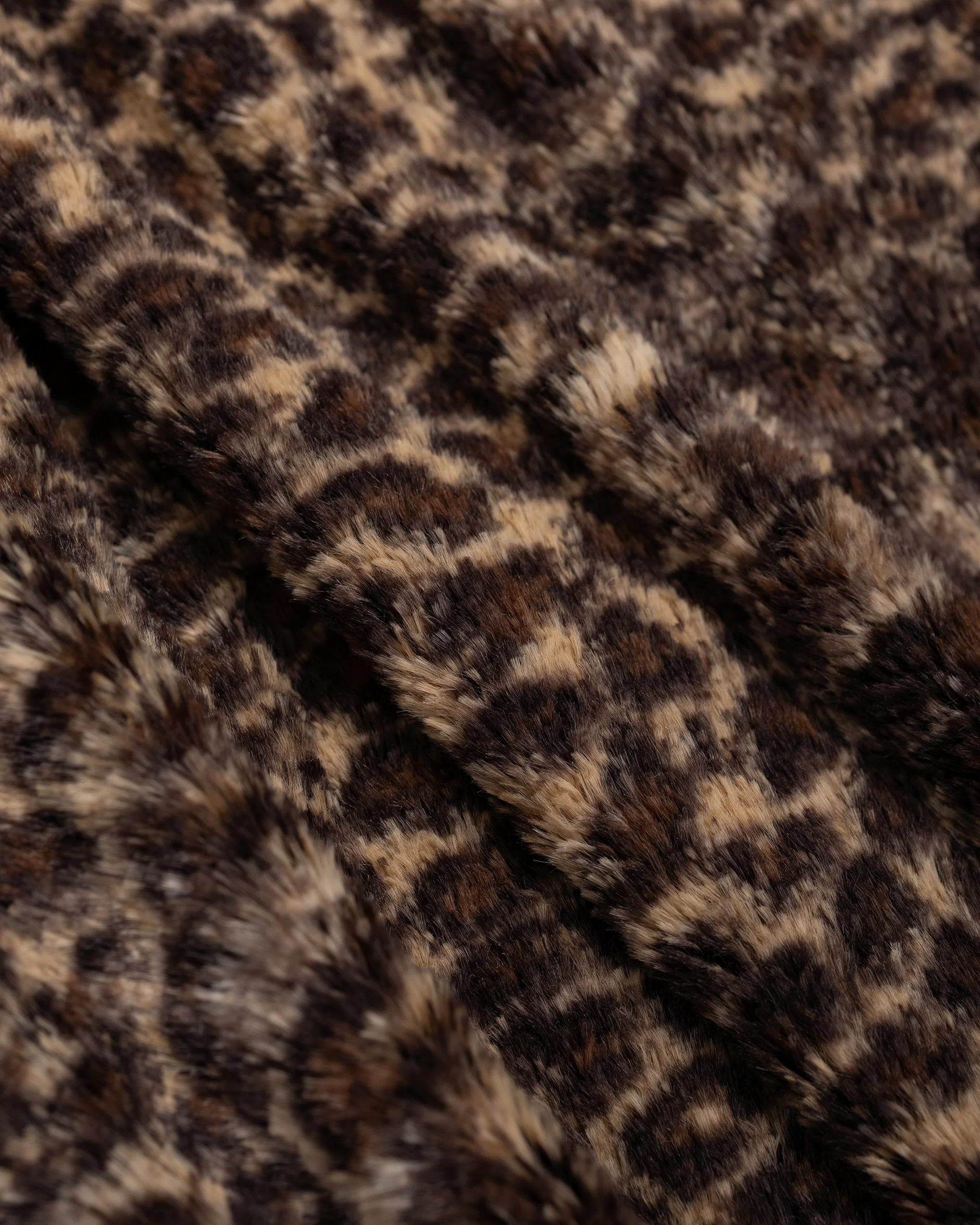 Stüssy Pile Leopard Short Brown - Image 3