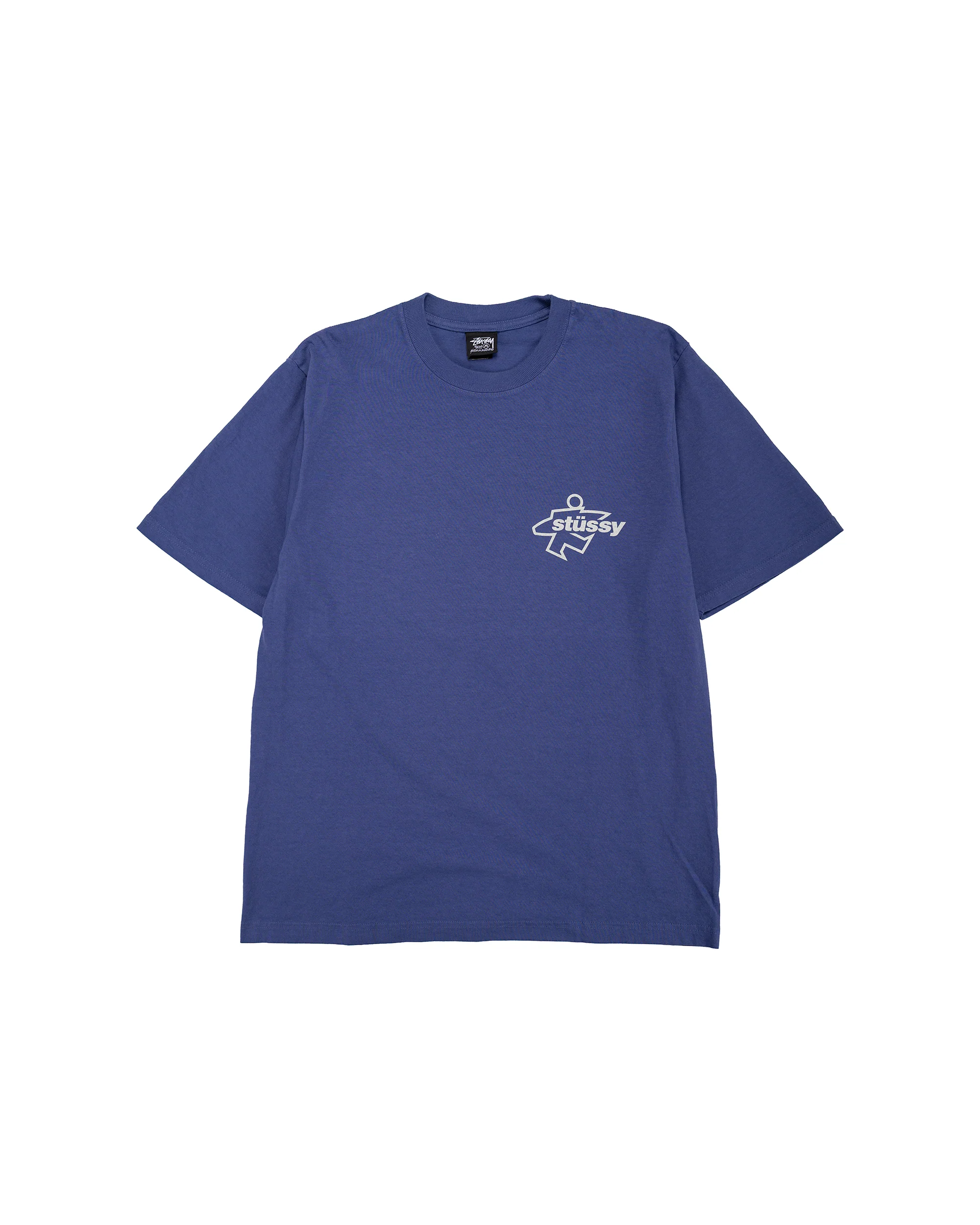 Stüssy Surf Size Pigment Dyed Tee Indigo