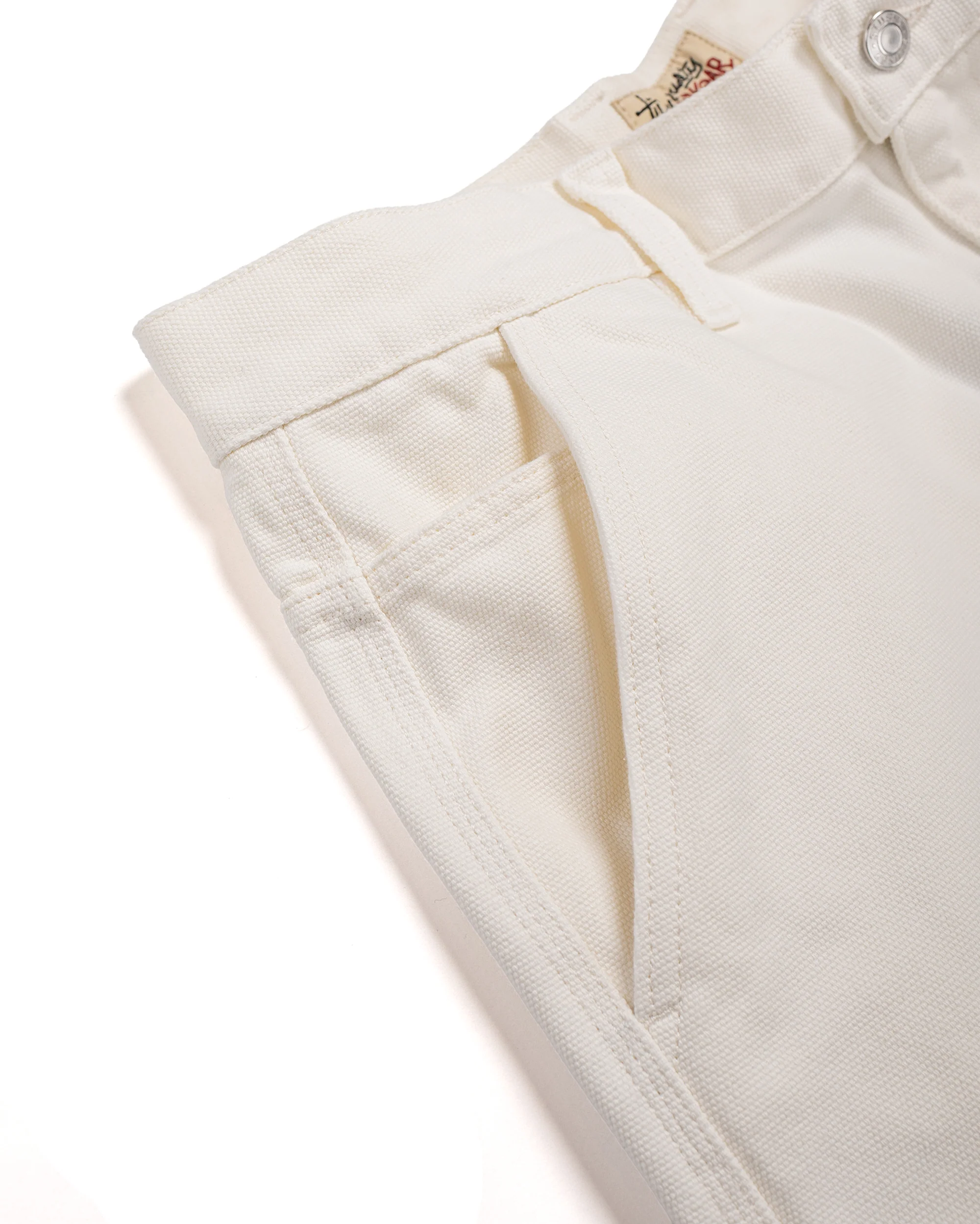 Stüssy Work Short Canvas Bone - Image 2