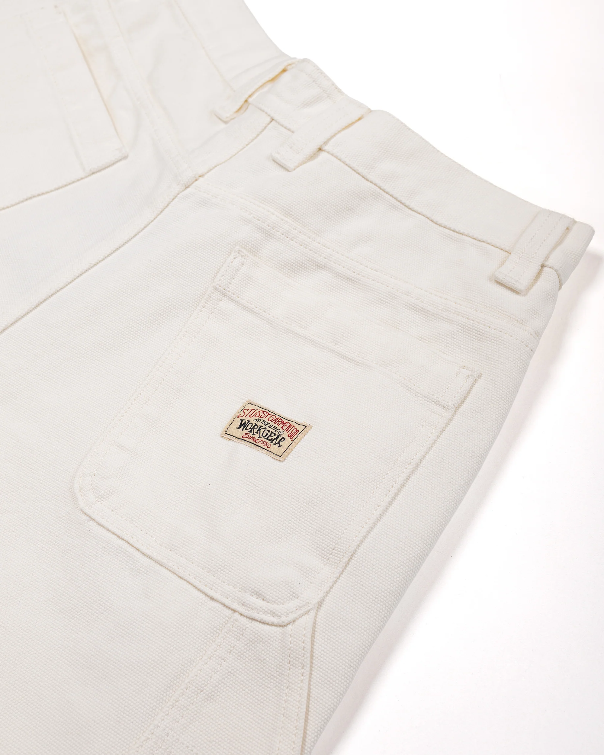 Stüssy Work Short Canvas Bone - Image 3