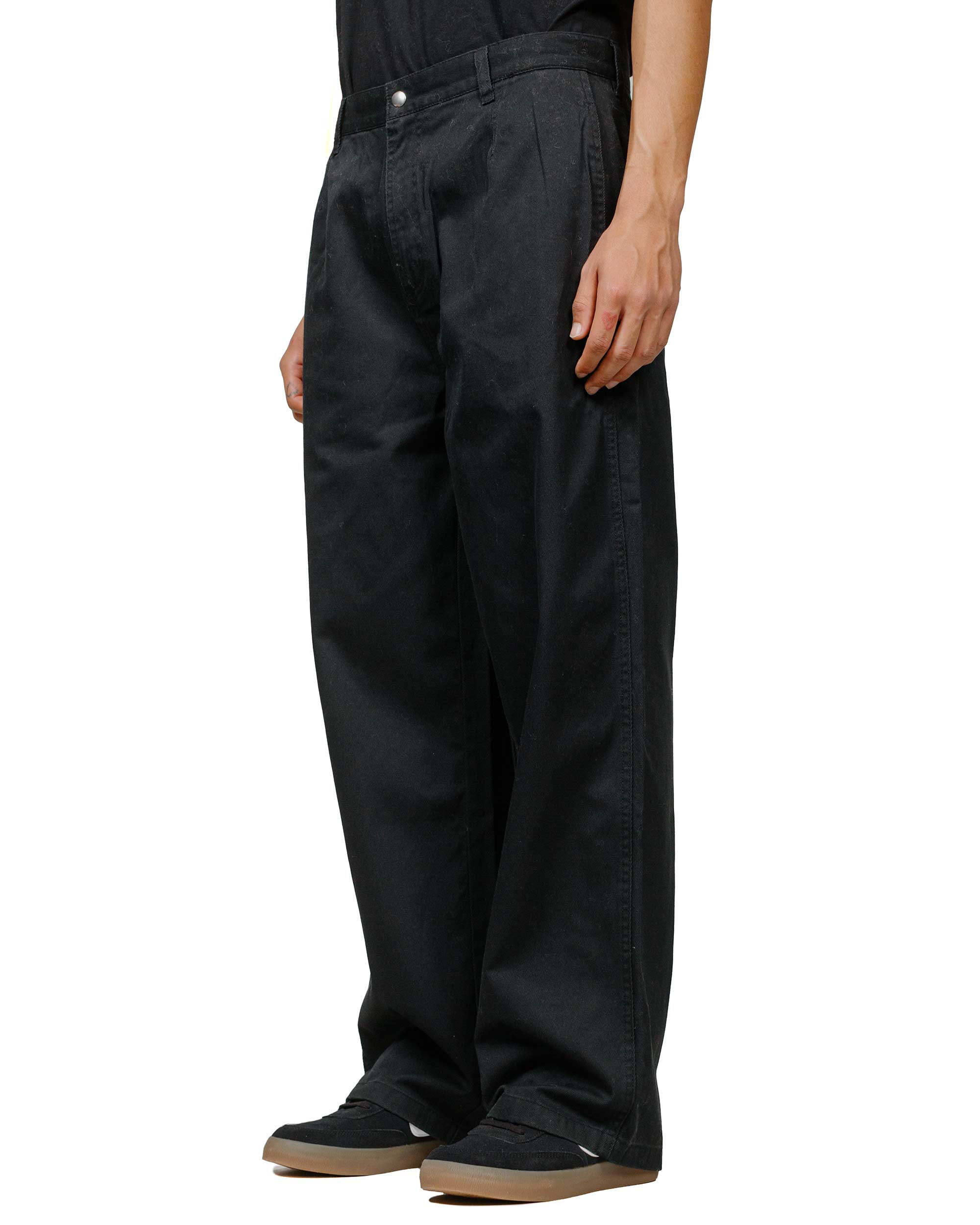 Stüssy Workgear Trouser Twill Black - Image 2