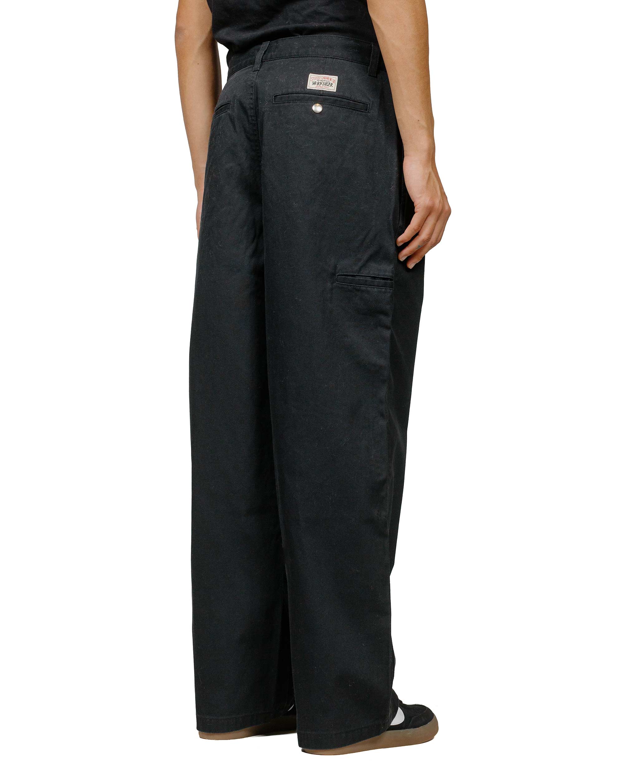 Stüssy Workgear Trouser Twill Black - Image 3
