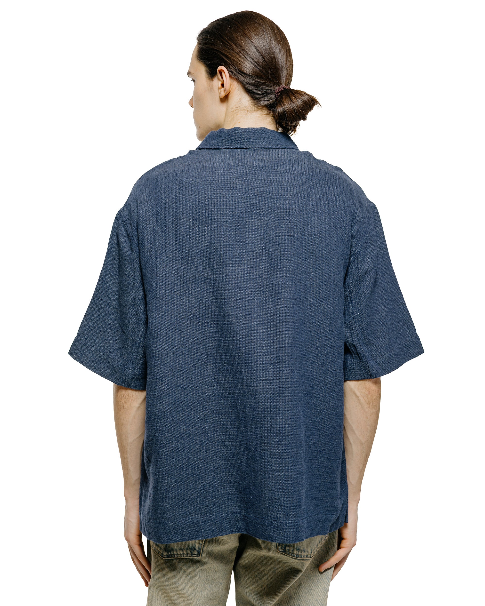 Sunflower Adam Shirt 200 Navy - Image 3