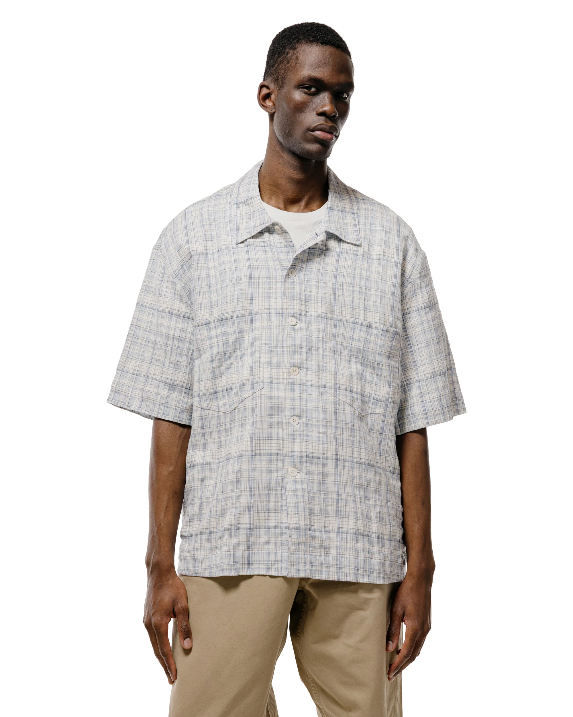Sunflower Adam Shirt Check 210 Blue - Image 2