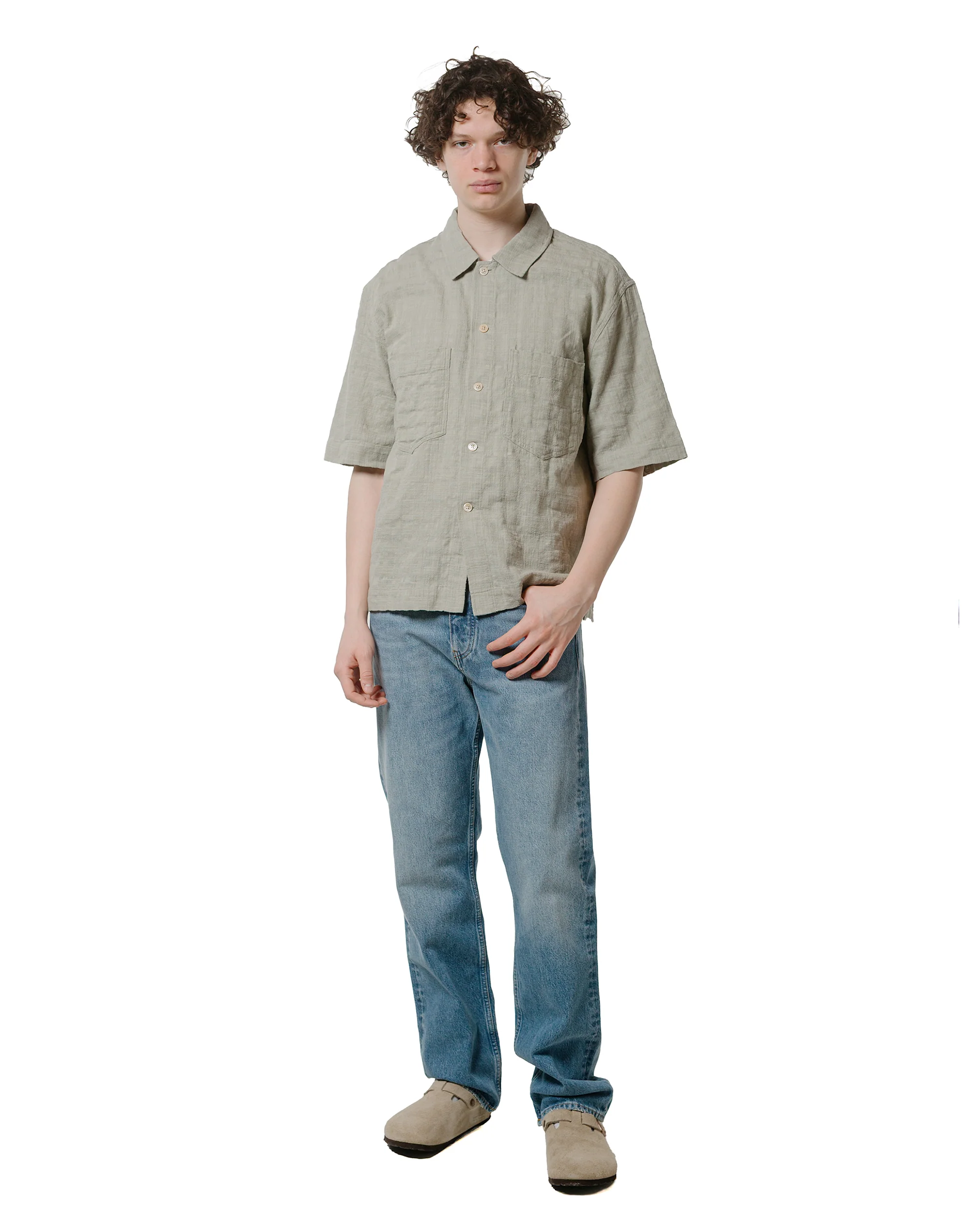 Sunflower Adam Shirt Khaki - Image 4