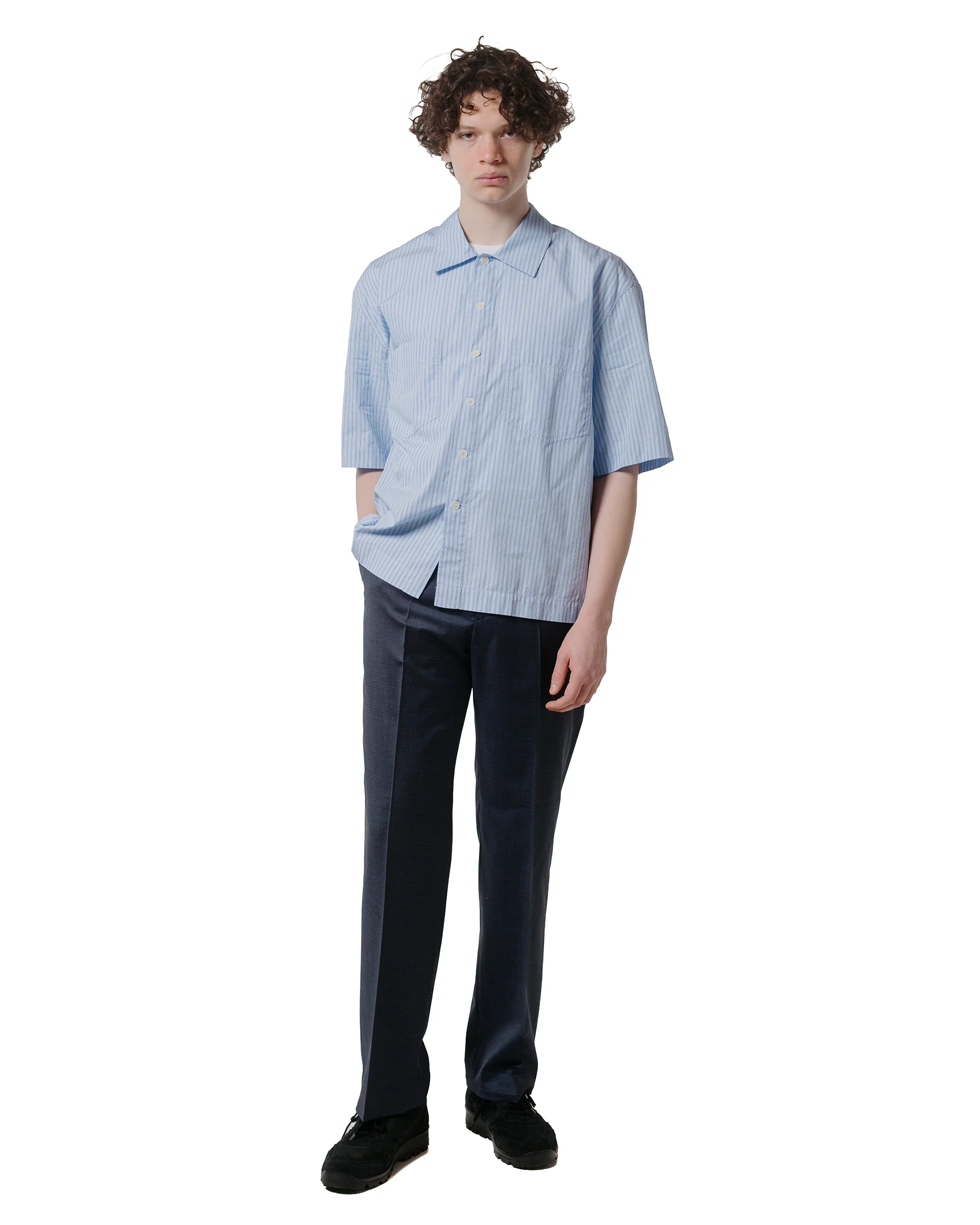 Sunflower Relaxed Trouser Navy - Image 2