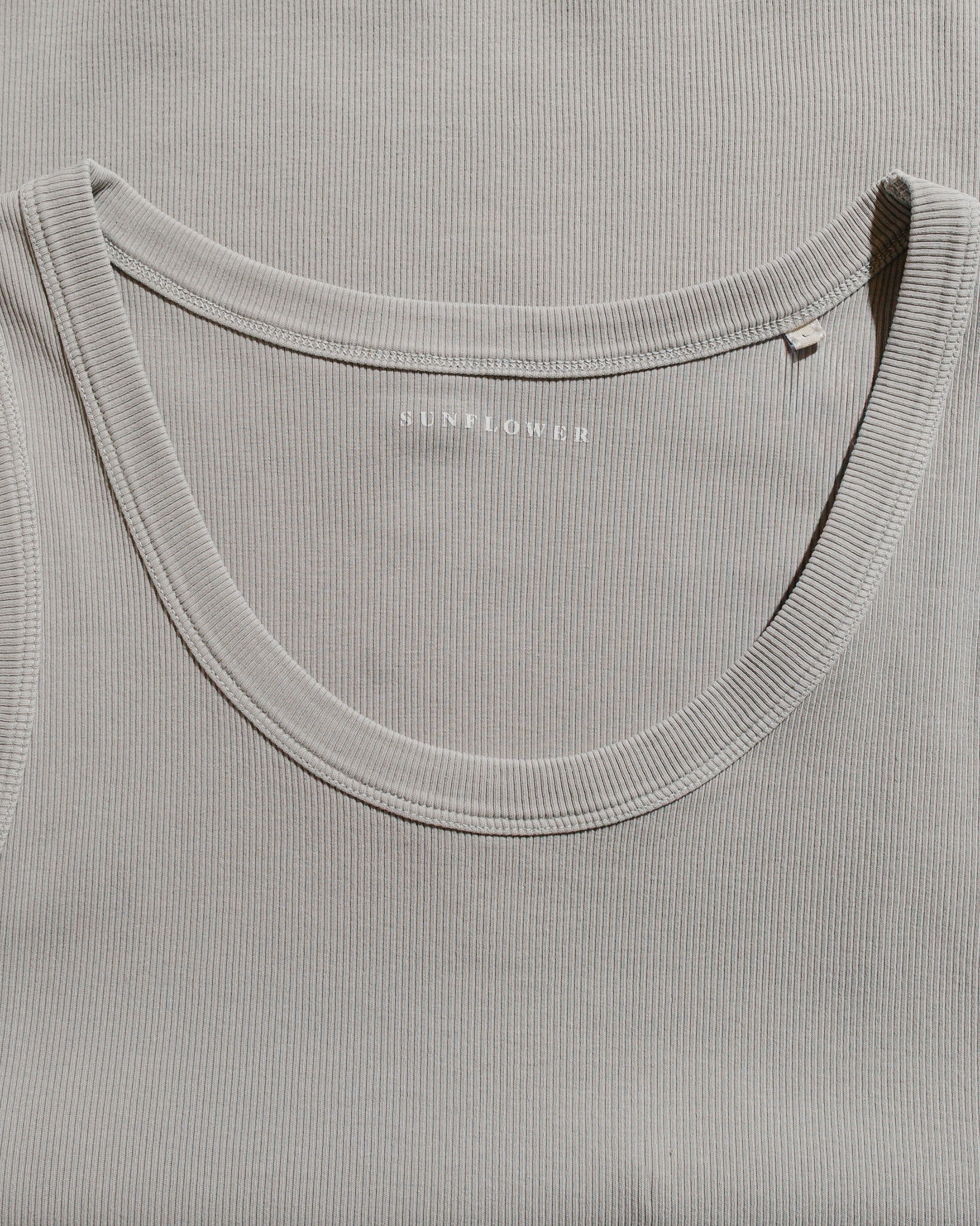 Sunflower Rib Tank Top Grey - Image 4