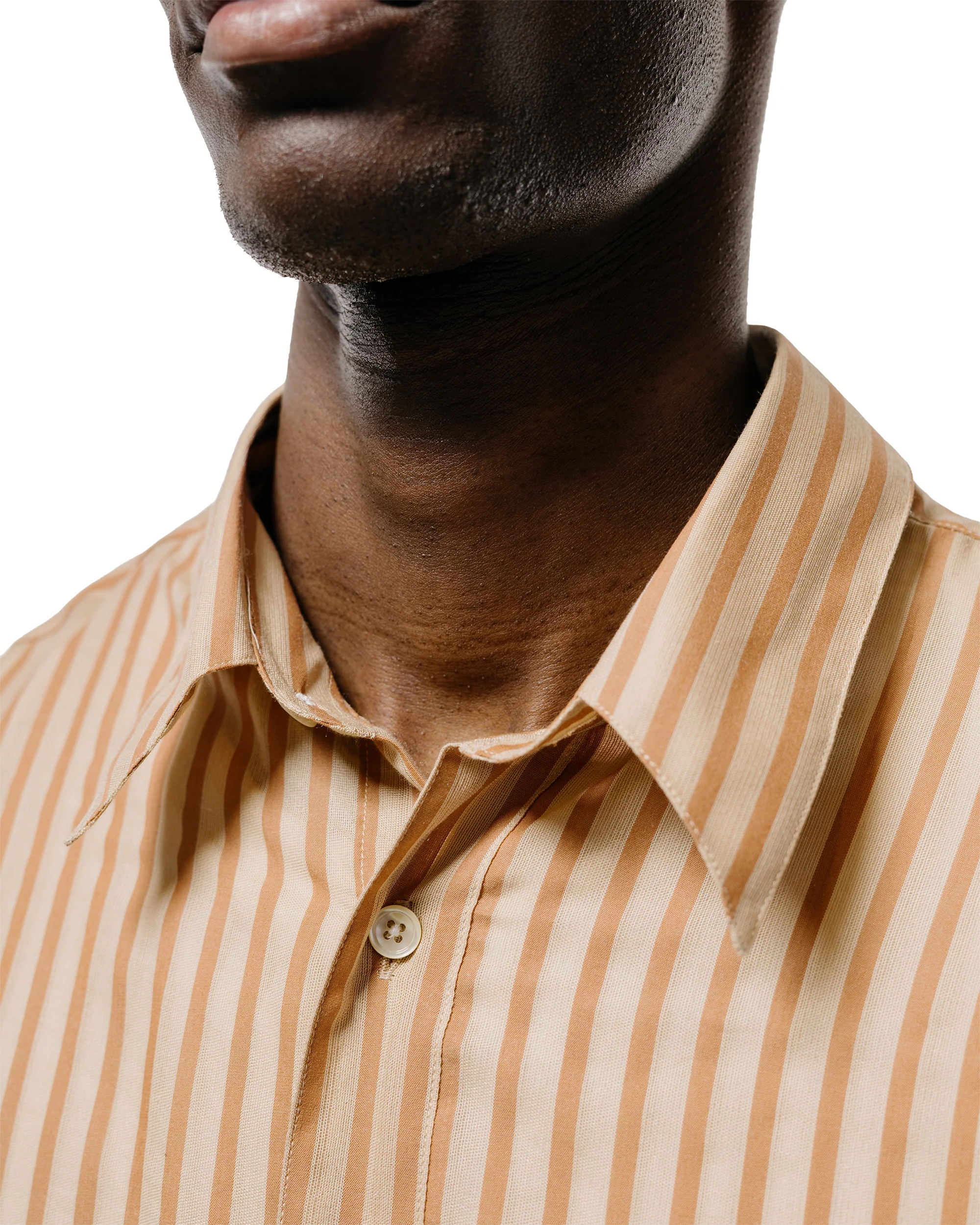 Sunflower Stable Shirt 170 Brown Stripe - Image 3