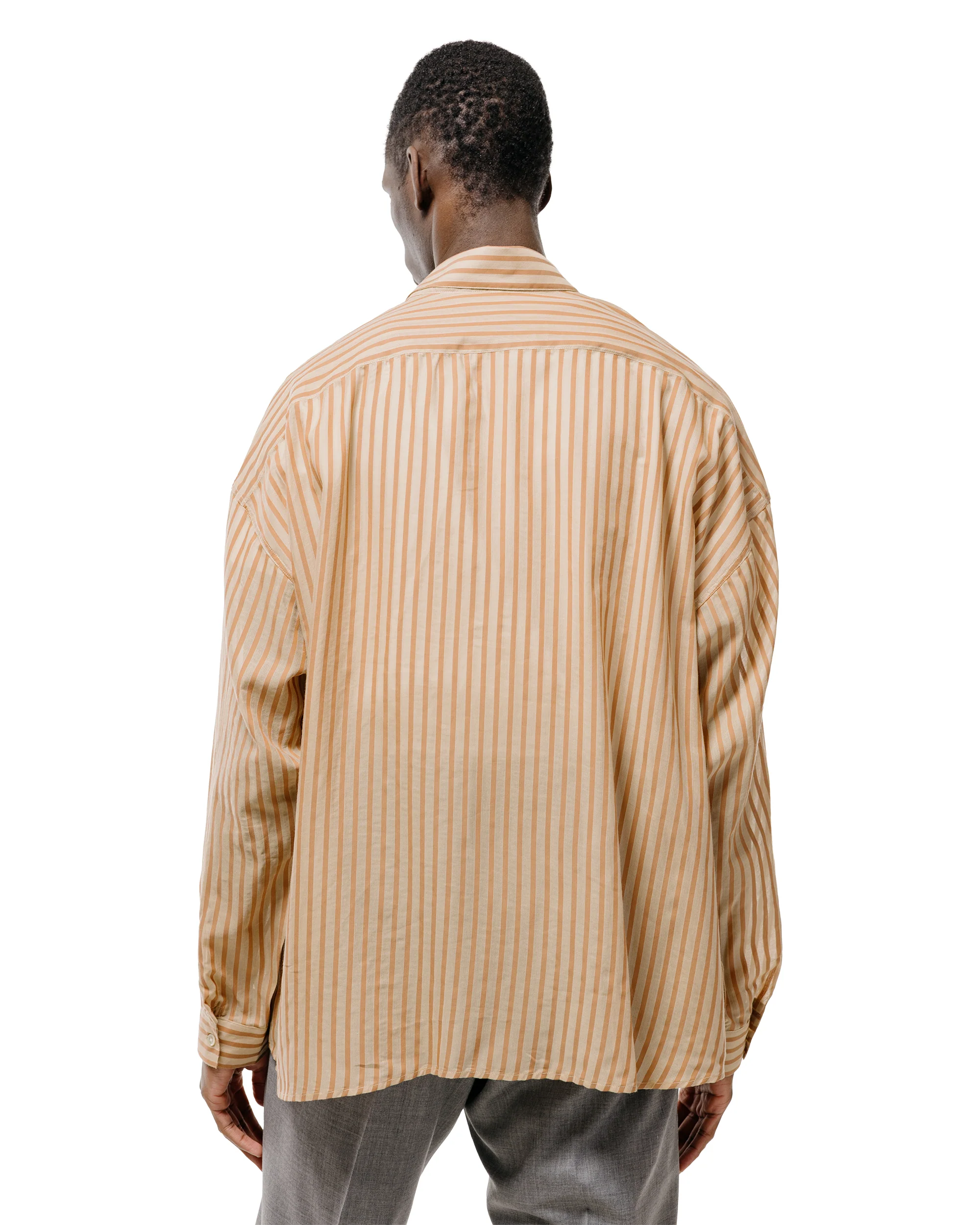 Sunflower Stable Shirt 170 Brown Stripe - Image 4