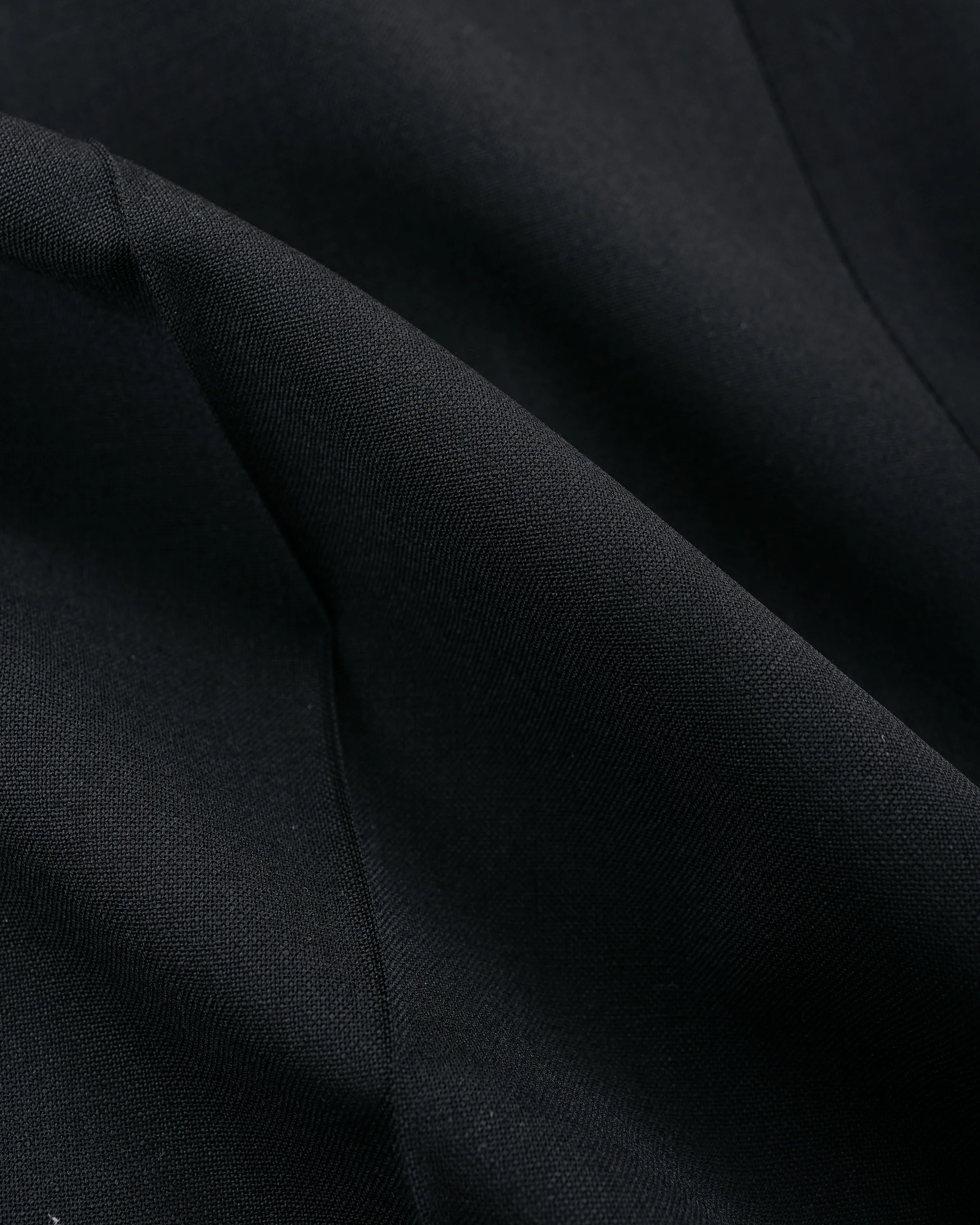 Sunflower Wide Pleated Trouser Tropical Wool 999 Black - Image 6