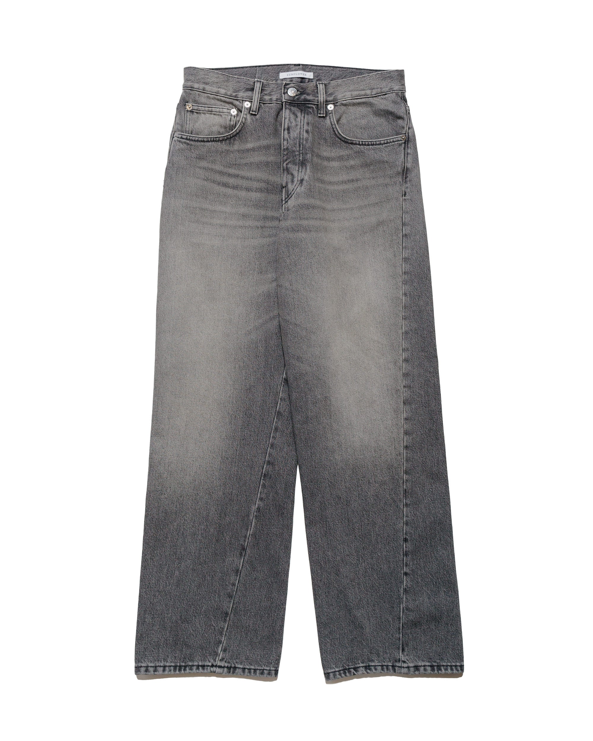 Sunflower Wide Twist Black Stone Washed