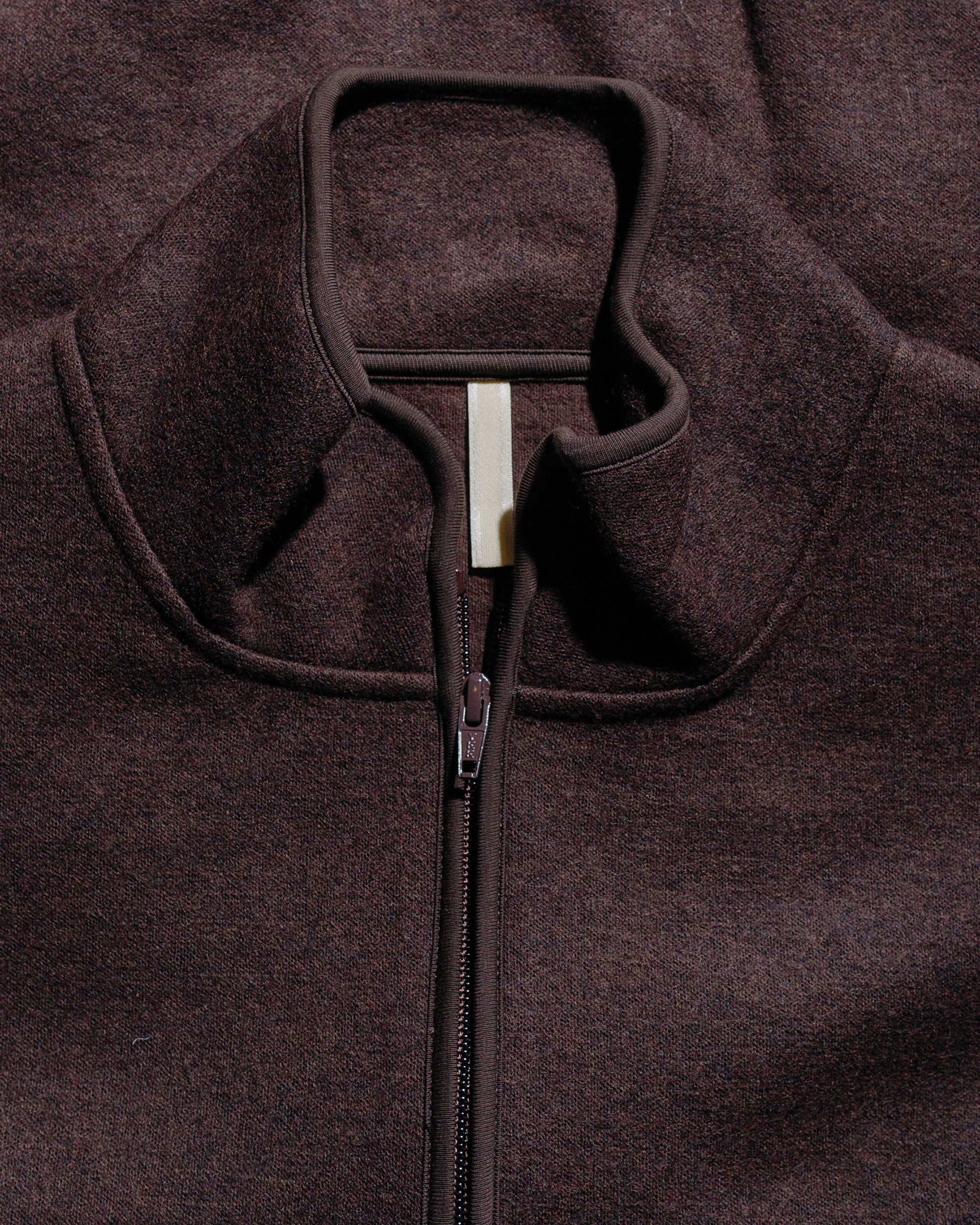 Sunflower Wool Half Zip Brown - Image 5