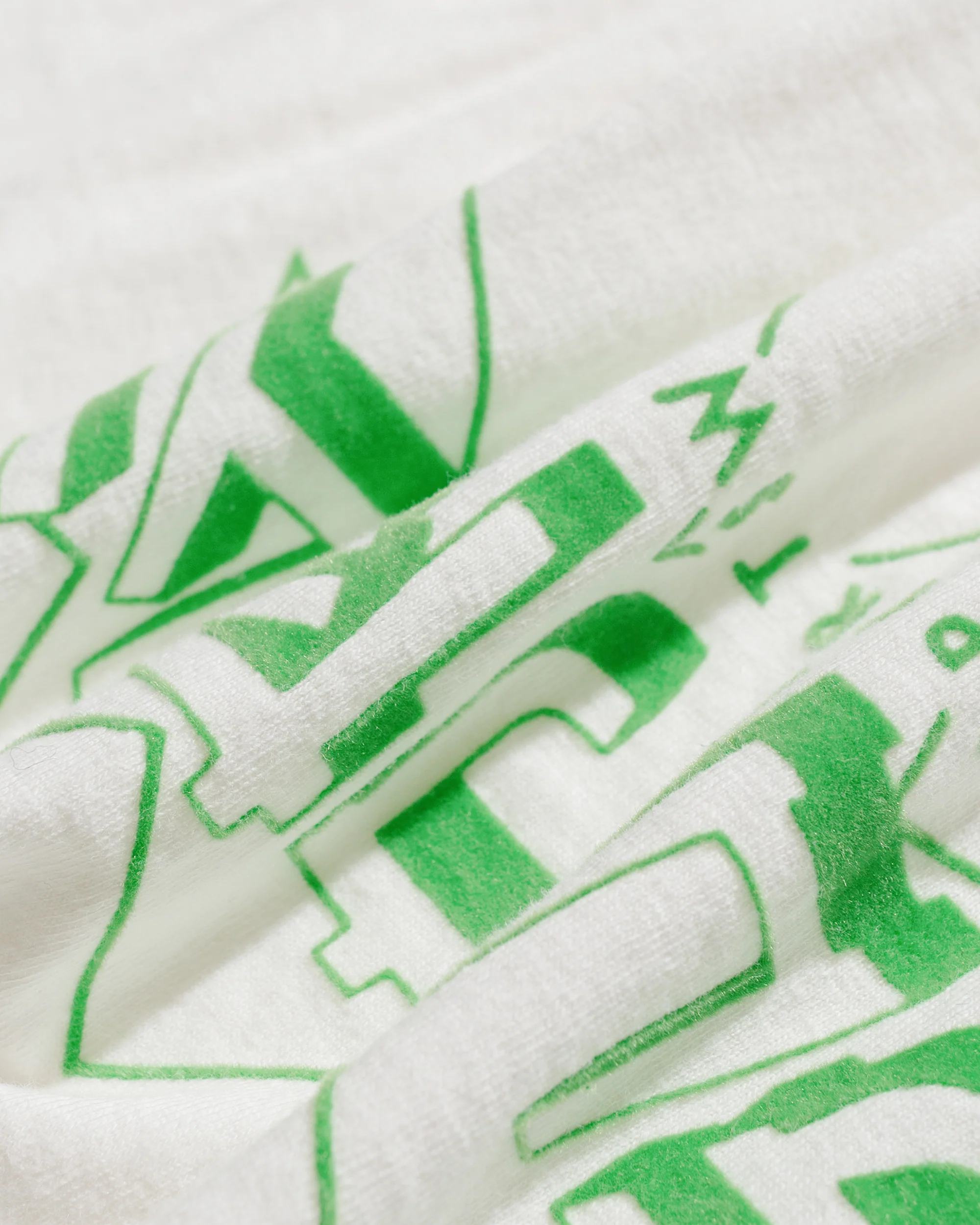 Sunray Sportswear Frokey Celebratory Haleiwa SS Off White/Green Print - Image 5