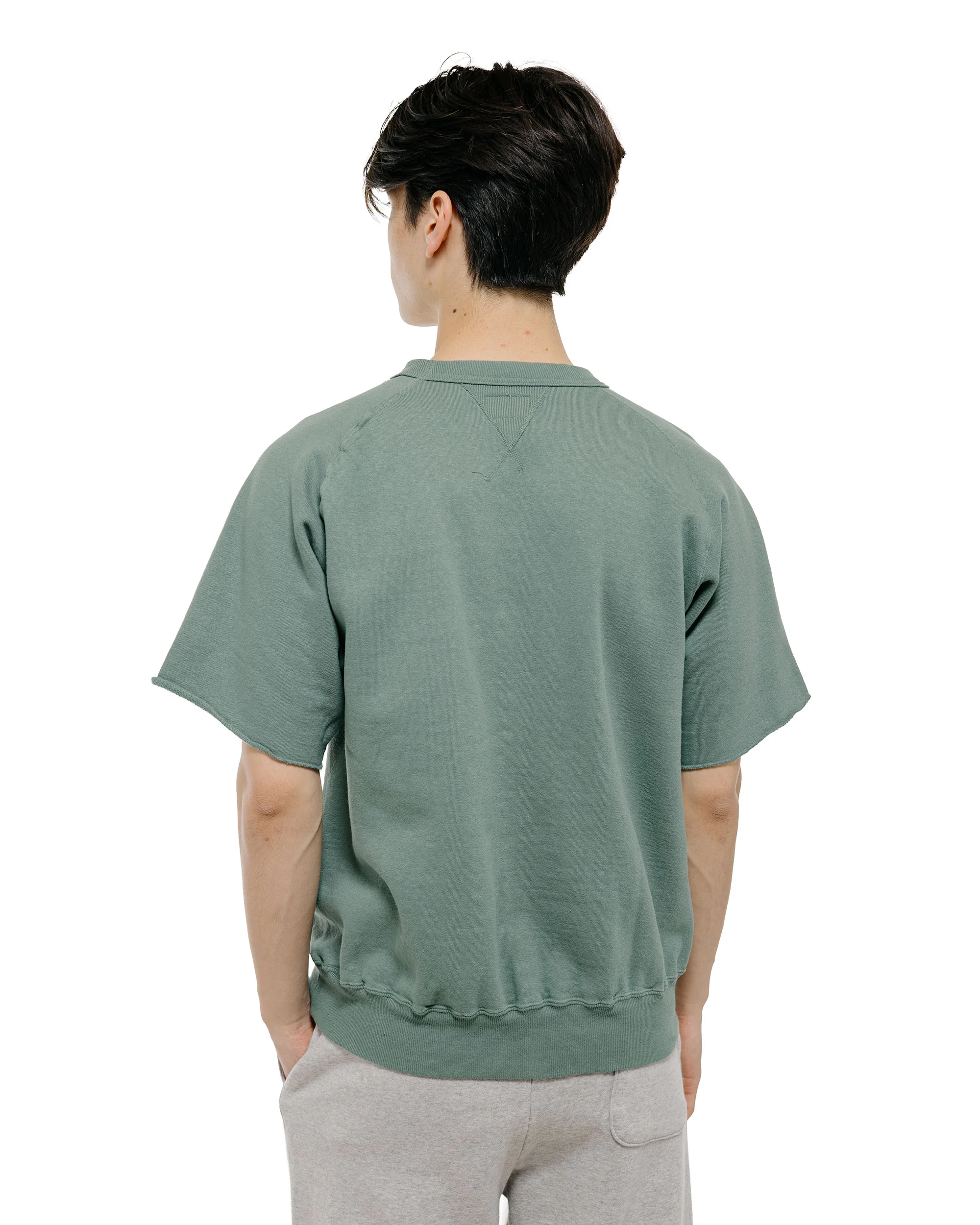 Sunray Sportswear Waialua SS Sweatshirt Sagebrush Green - Image 4