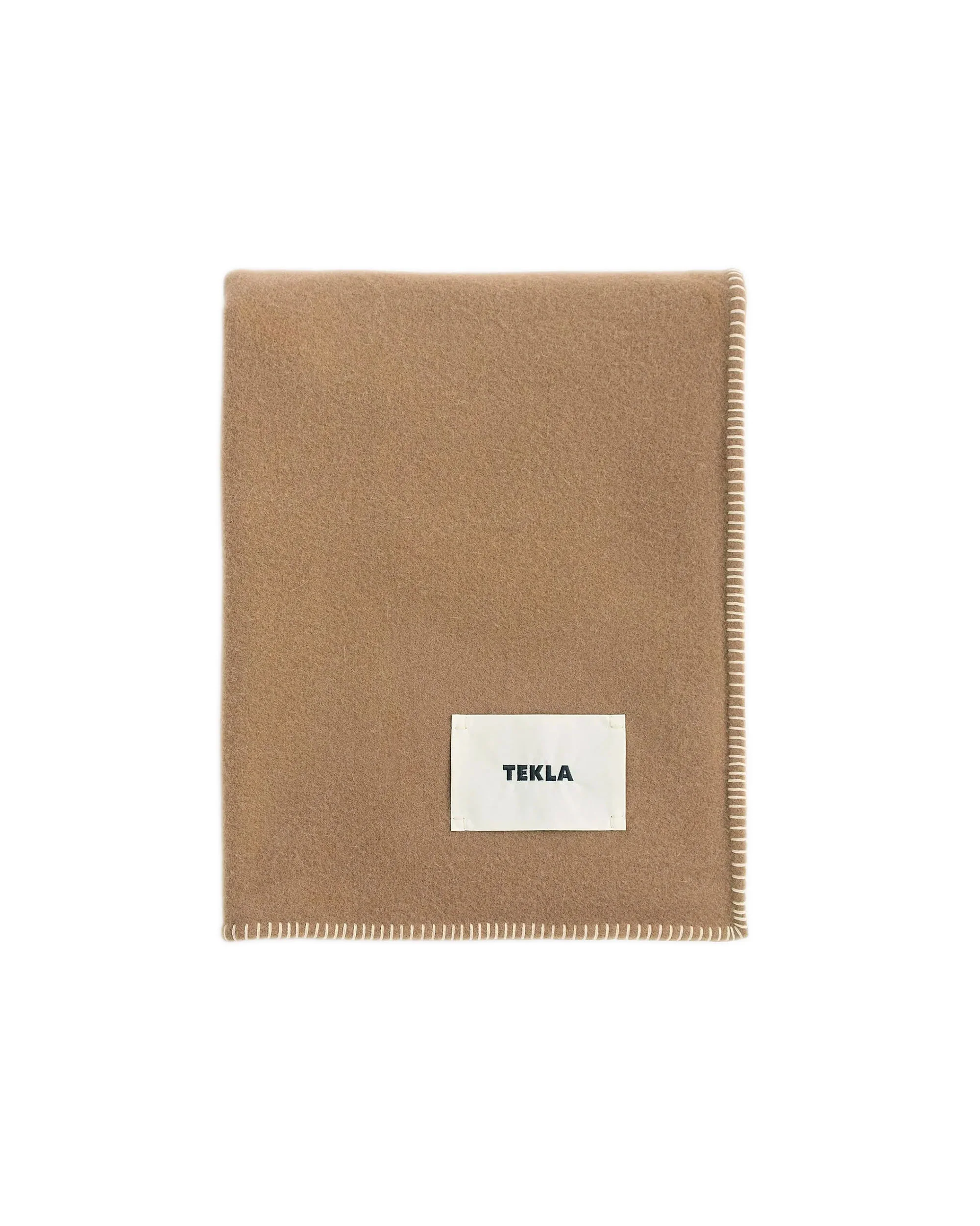 Tekla Lambswool Blanket Oak
