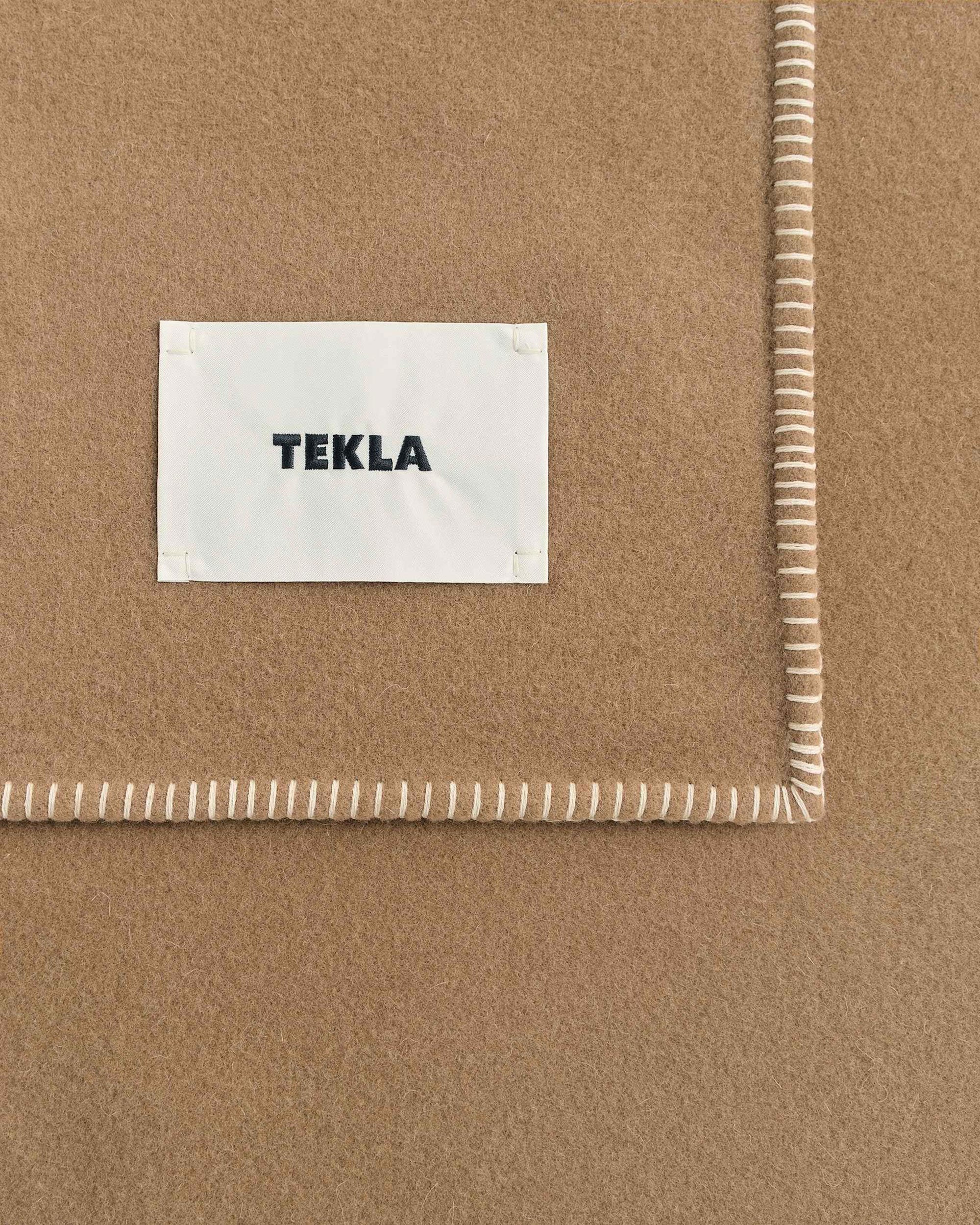 Tekla Lambswool Blanket Oak - Image 3