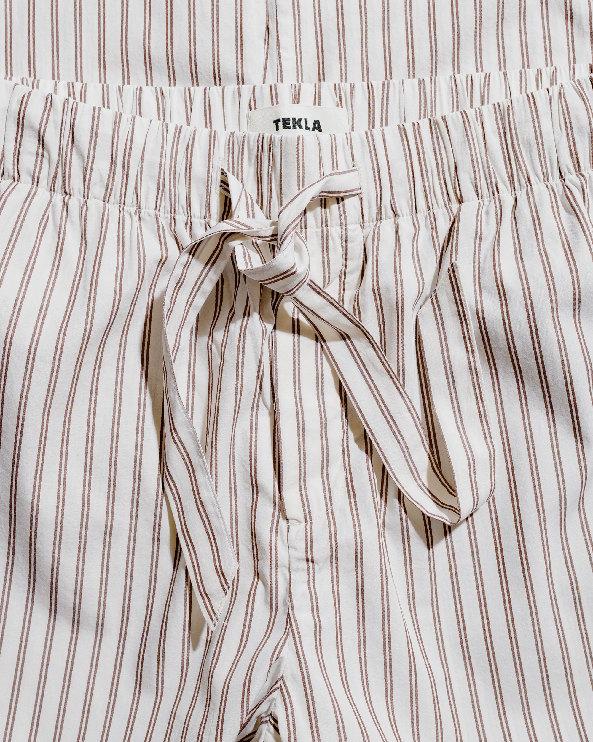 Tekla Poplin Pyjama Pants Hopper Stripes - Image 5