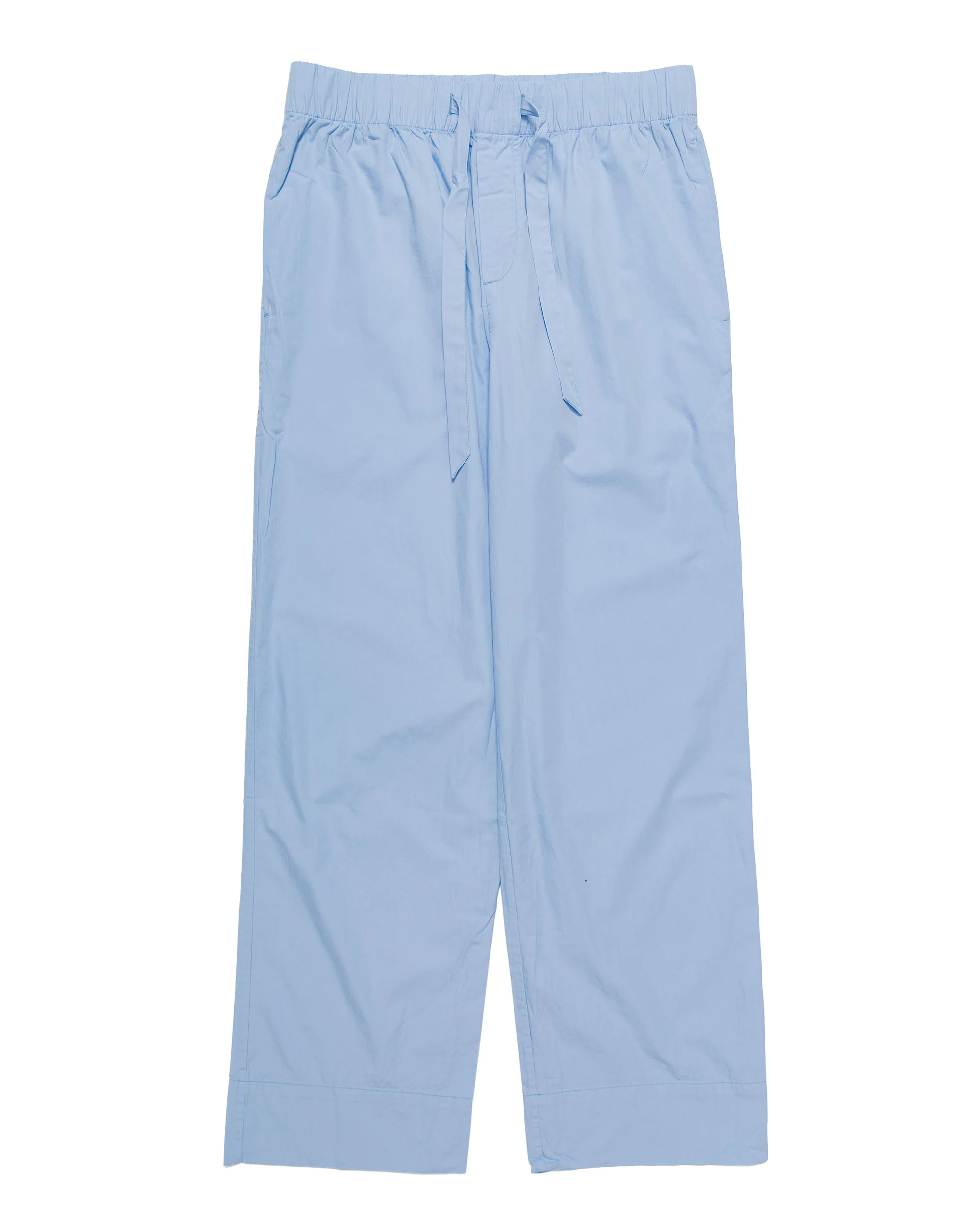 Tekla Poplin Pyjama Pants Shirt Blue