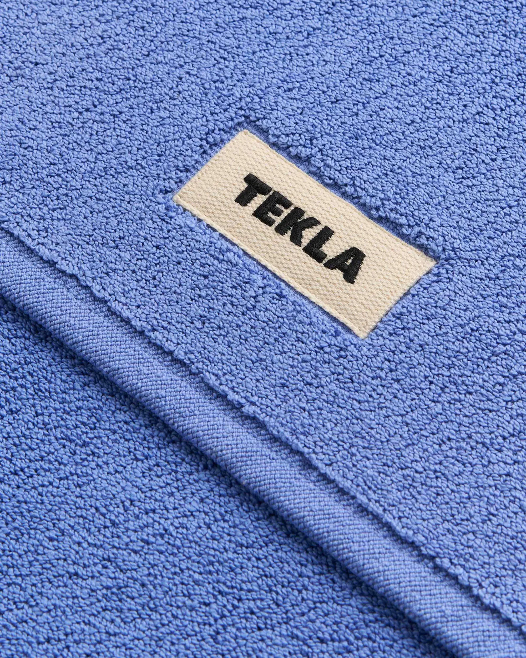 Tekla Terry Bath Mat Clear Blue - Image 2