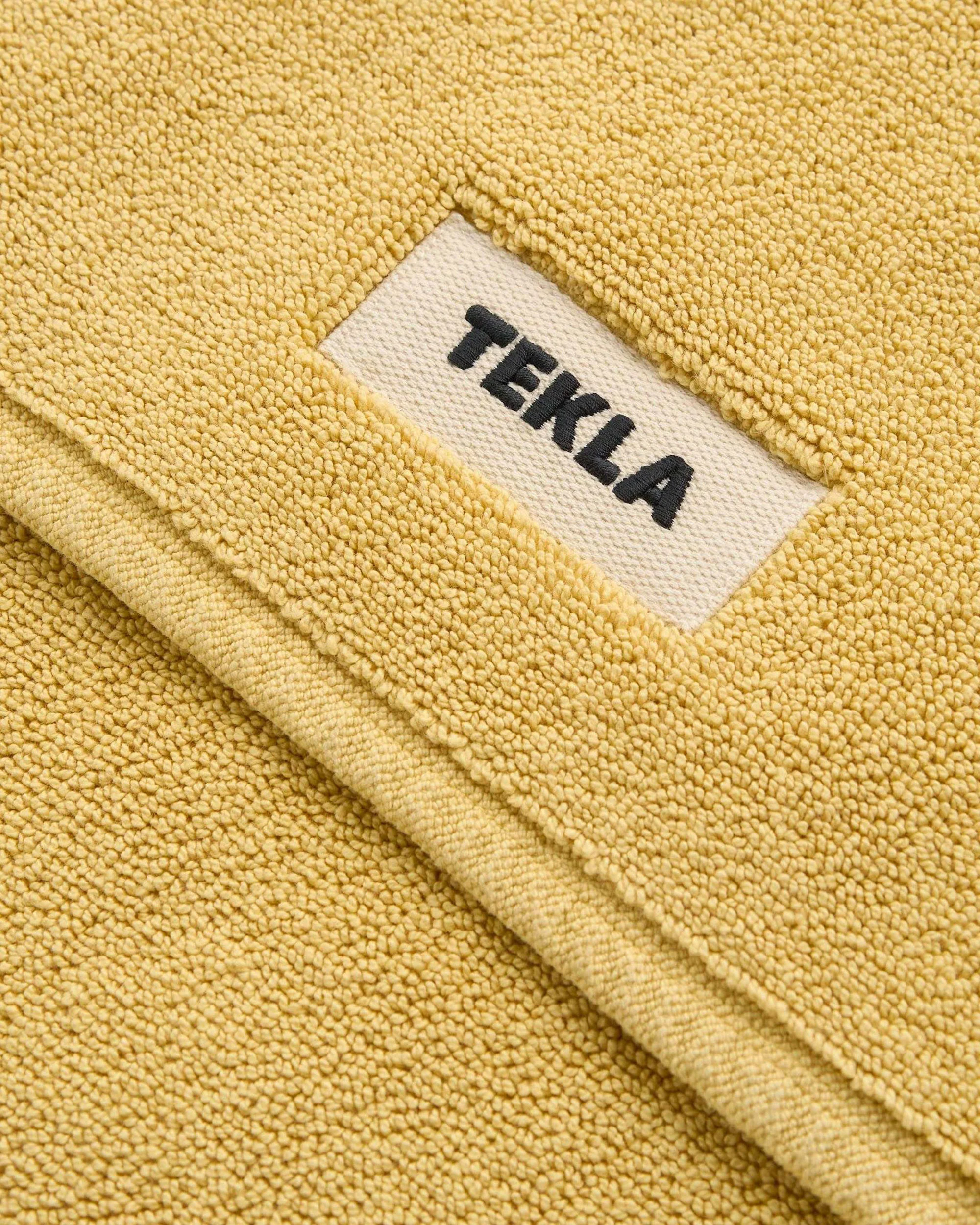 Tekla Terry Bath Mat Ochre - Image 2