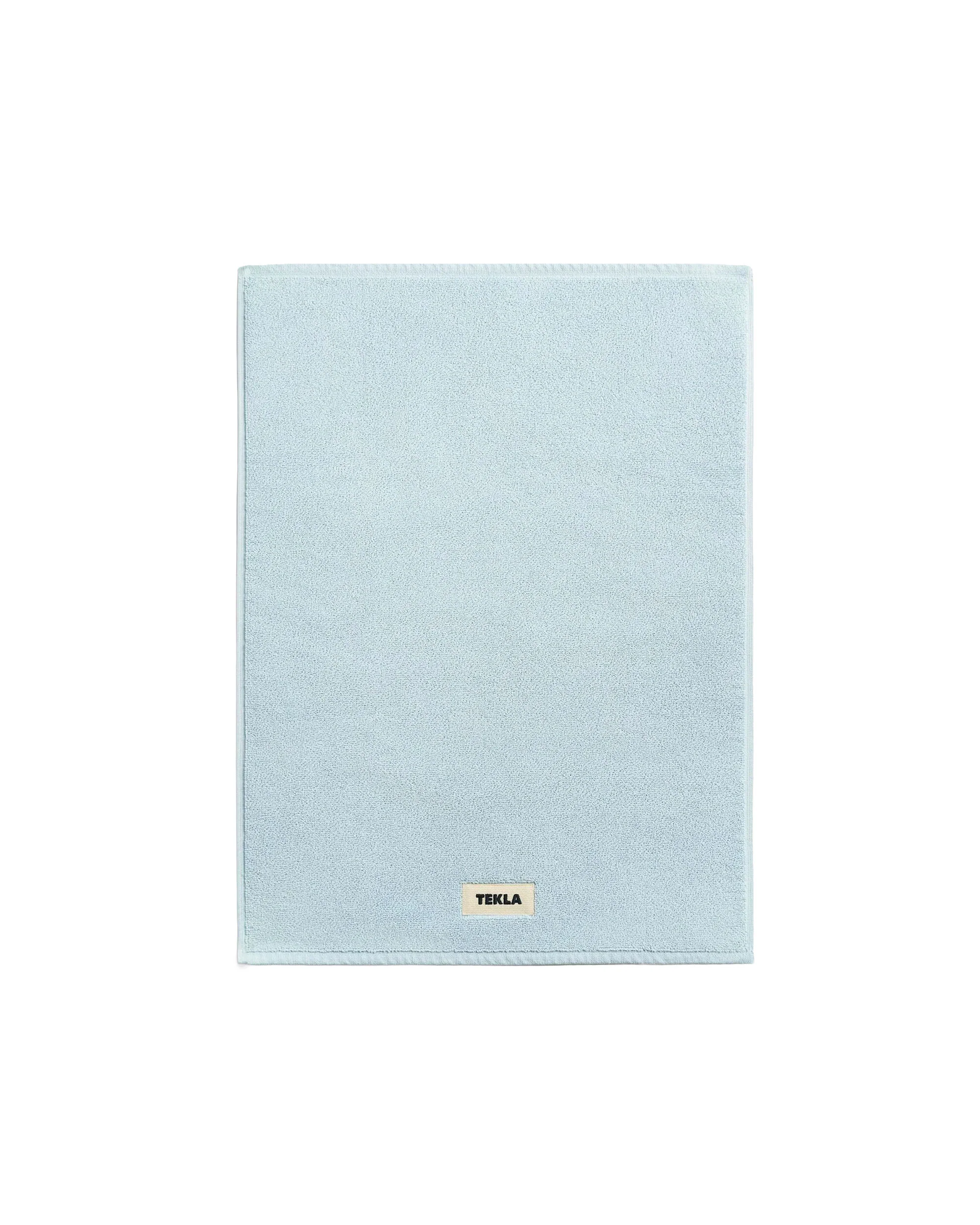Tekla Terry Bath Mat Sky Blue