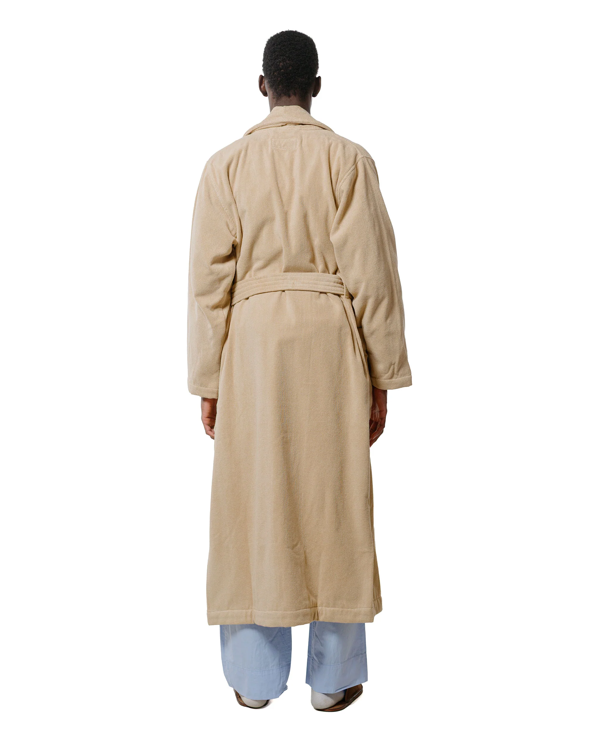 Tekla Terry Classic Bathrobe Sienna - Image 4
