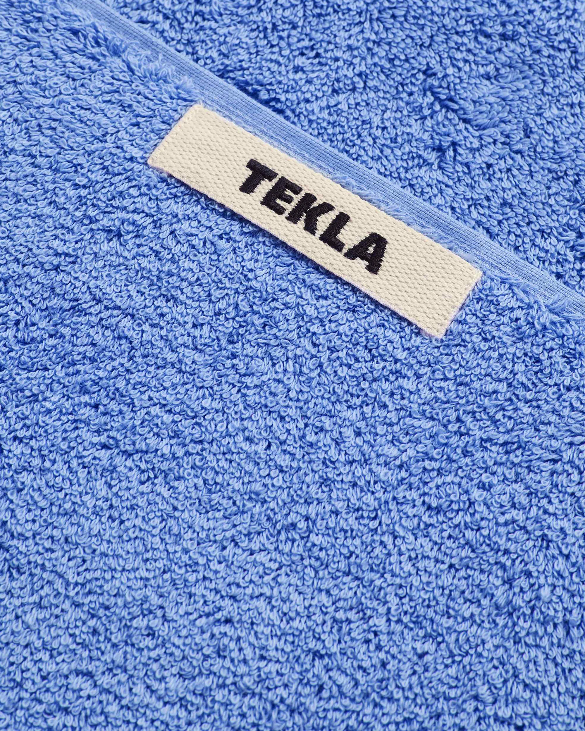 Tekla Terry Hand Towel Clear Blue - Image 2