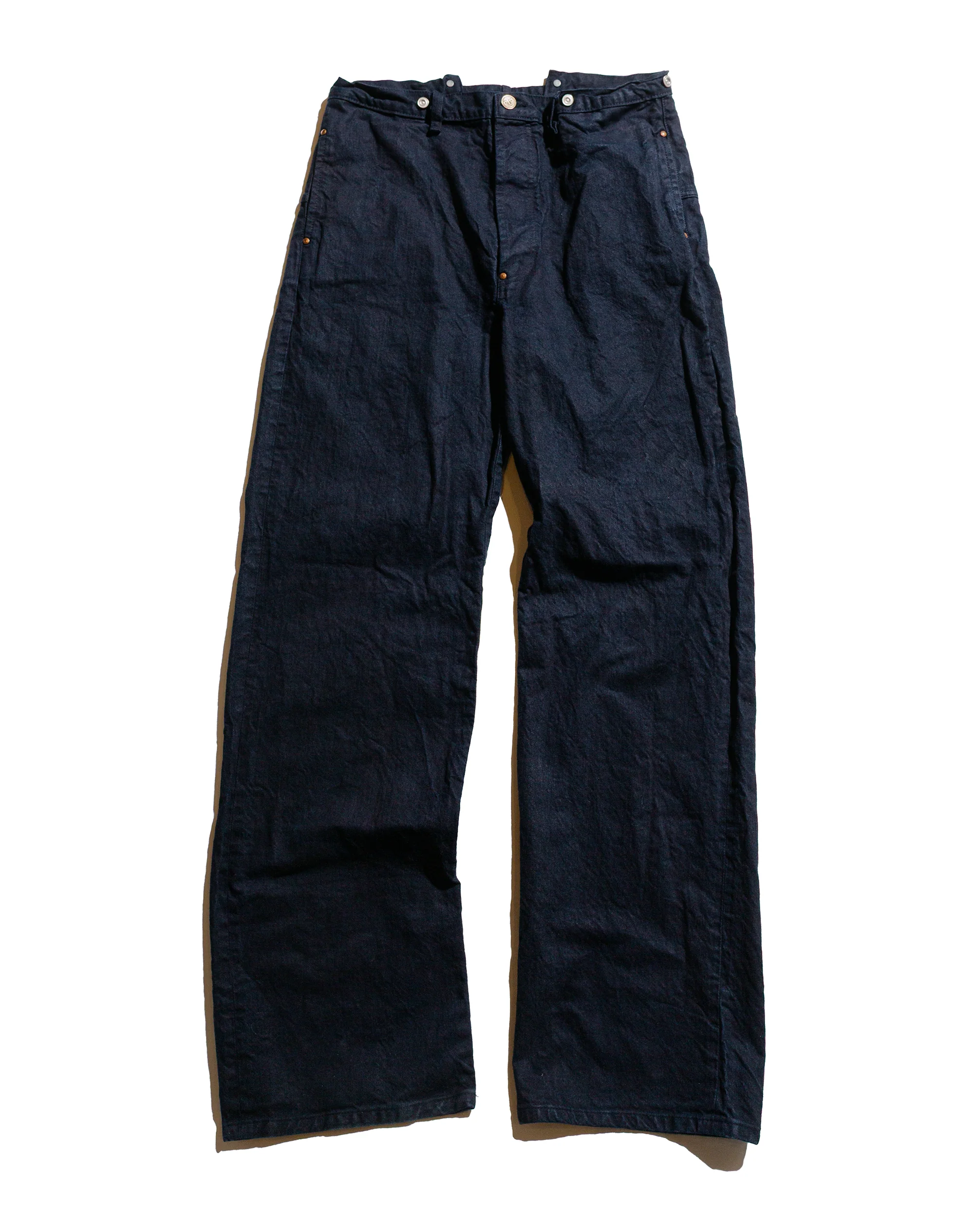 Tender Type 156 Split Back Jeans Weaver's Blanket Denim Hadal Blue