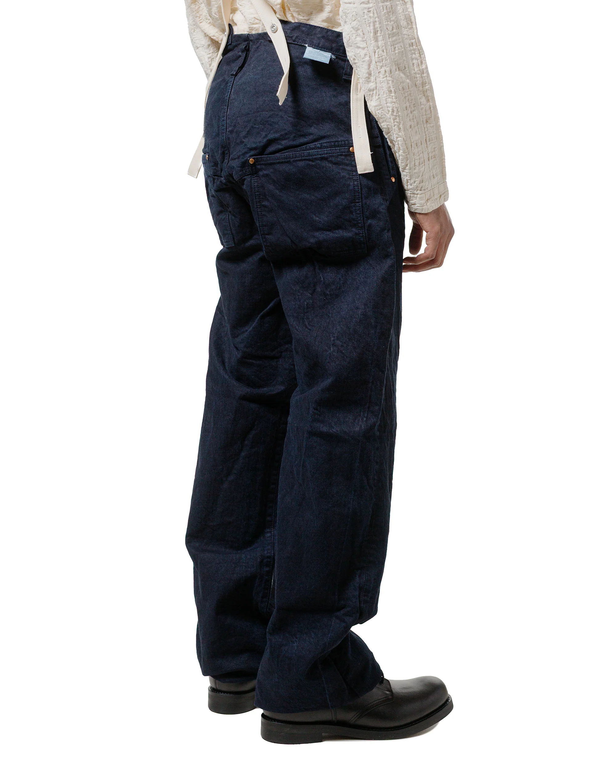 Tender Type 156 Split Back Jeans Weaver's Blanket Denim Hadal Blue - Image 3