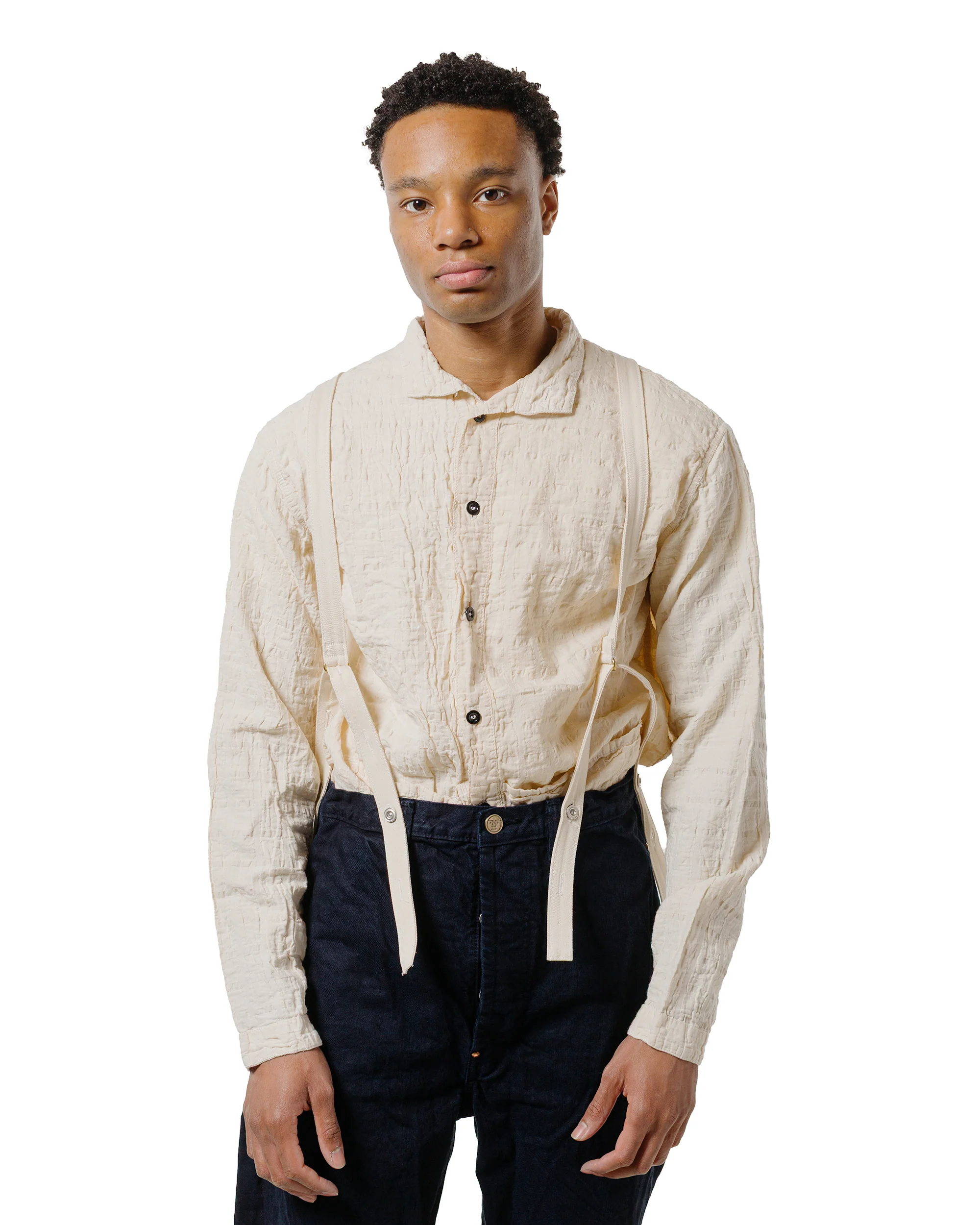 Tender Type 156 Split Back Jeans Weaver's Blanket Denim Hadal Blue - Image 5